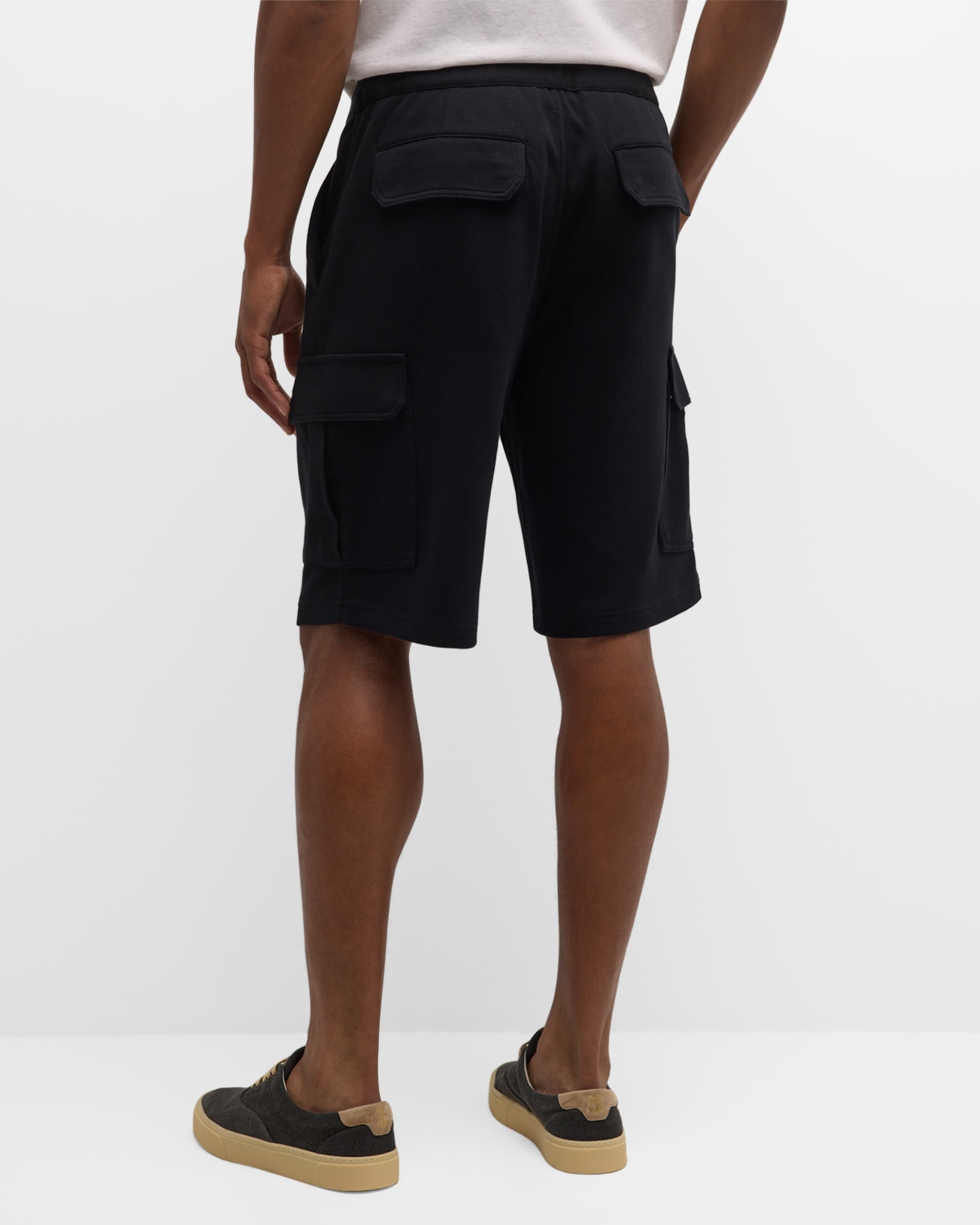 Men's Cotton-Blend Travel Cargo Shorts - 3