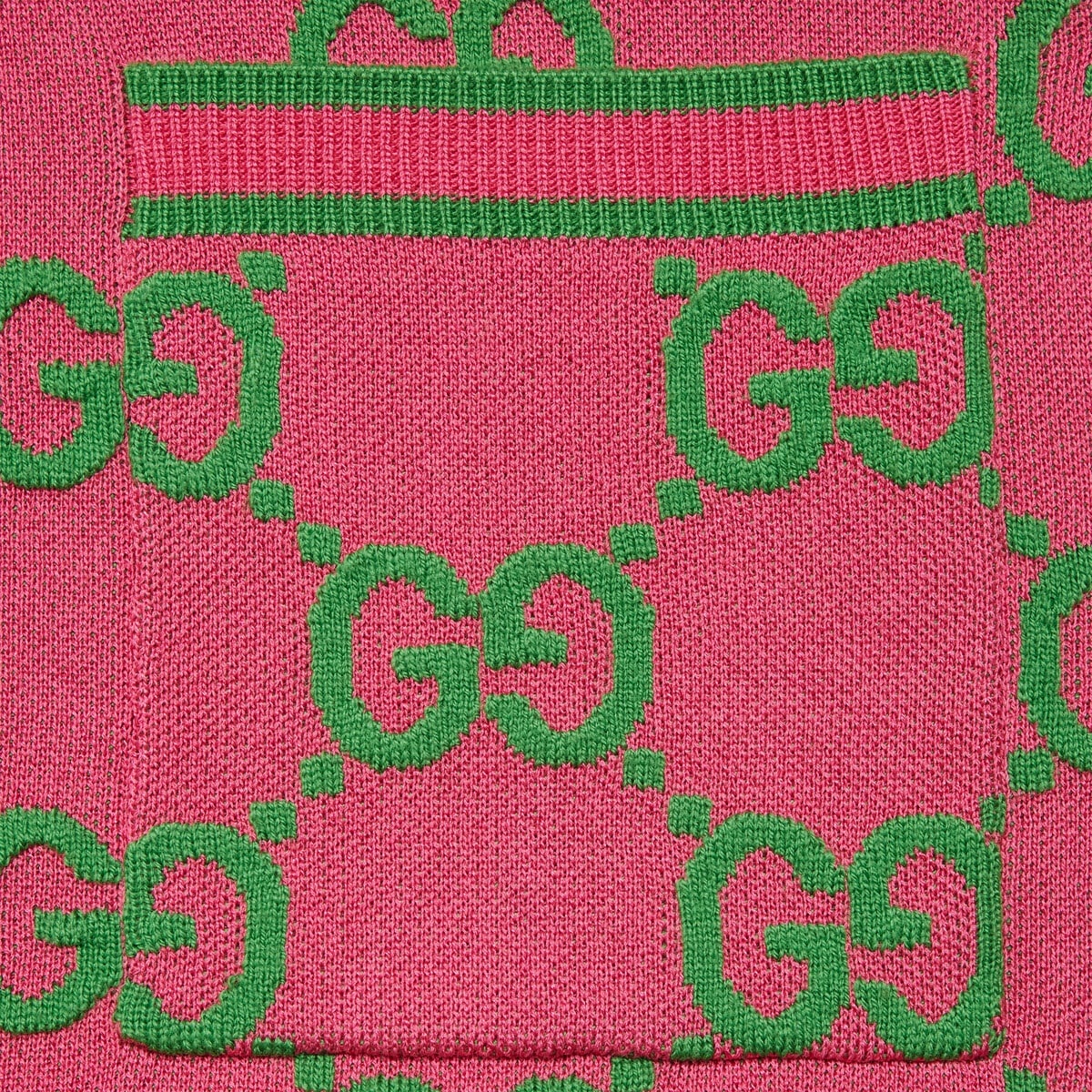 GG cotton and silk blend skirt - 4