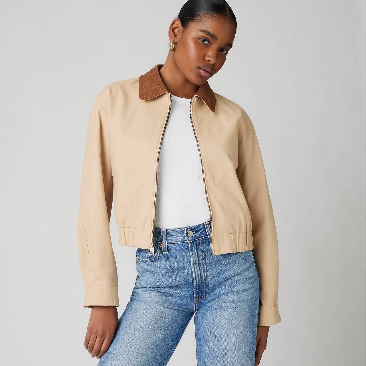 LAYDOWN COLLAR JACKET - 3