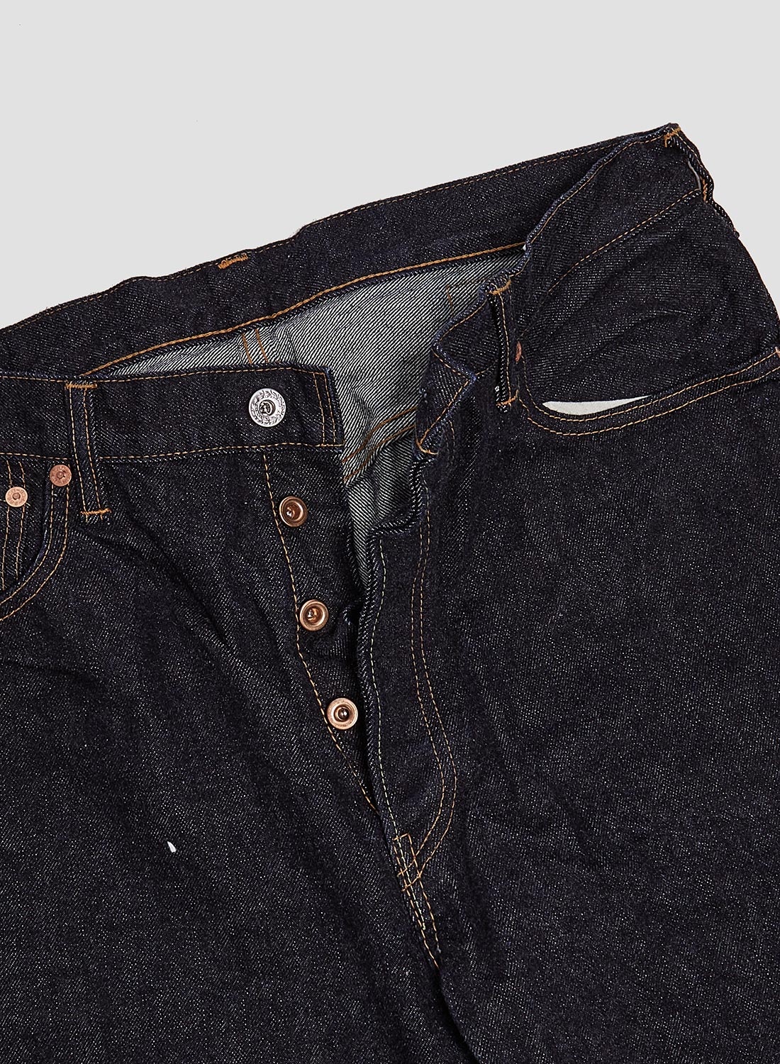 FOB Factory Selvedge Garage Denim 5P Indigo - 3