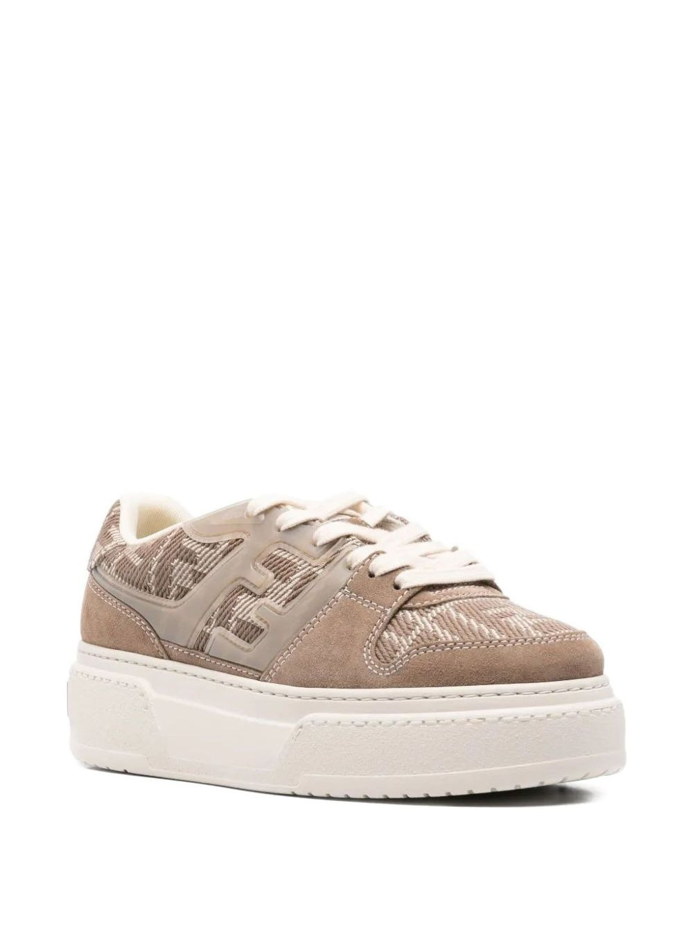 Match logo platform sneakers - 2