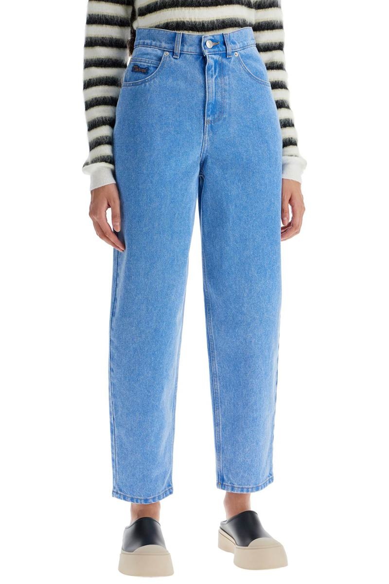 Marni ORGANIC DENIM CROPPED JEANS IN - 2