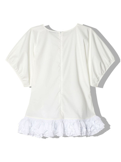 Molly Goddard ruffle-trim T-shirt outlook