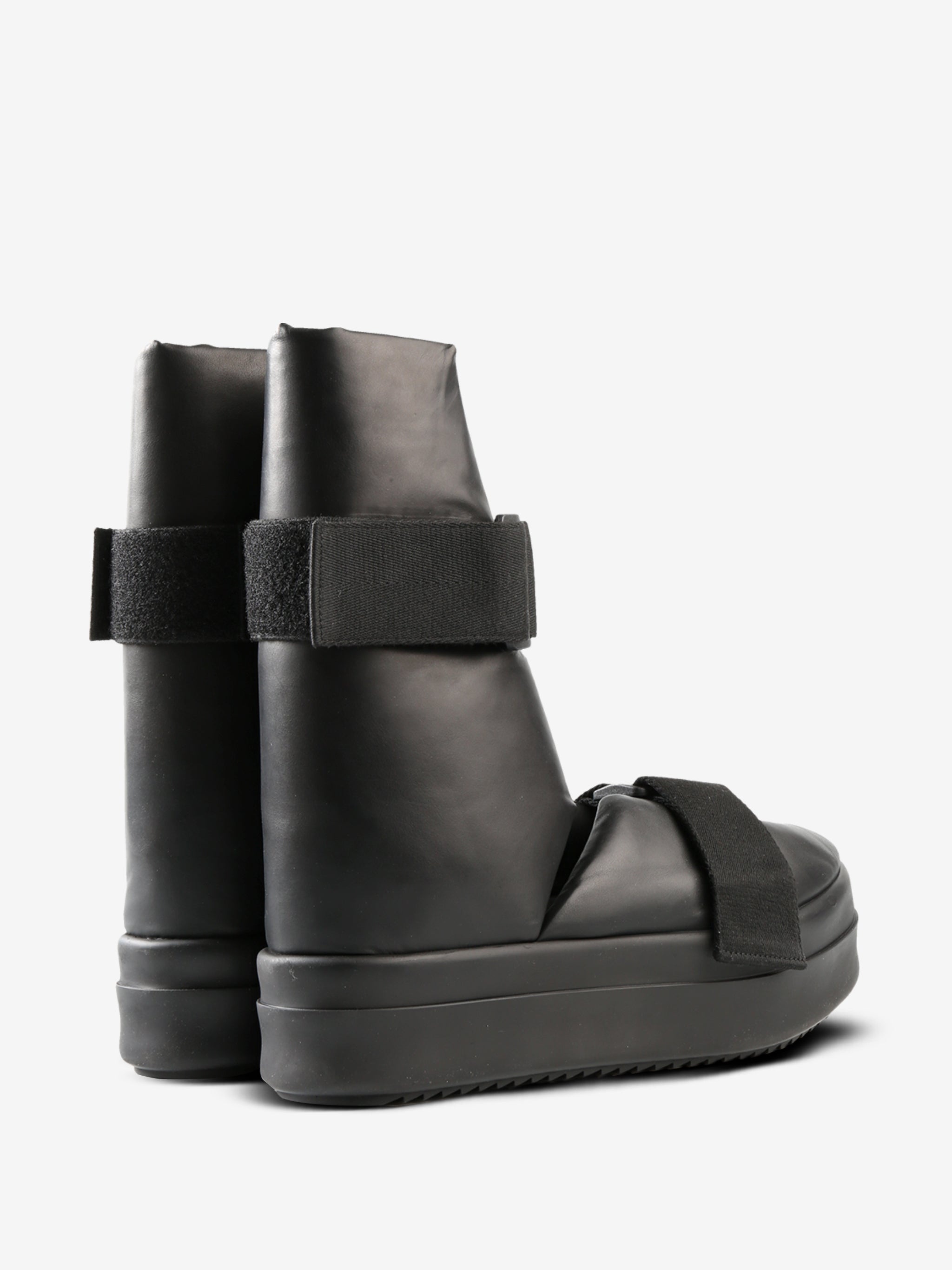 RICK OWENS - Men Stivali In Pelle Imbottiti Splint Sandal - 3