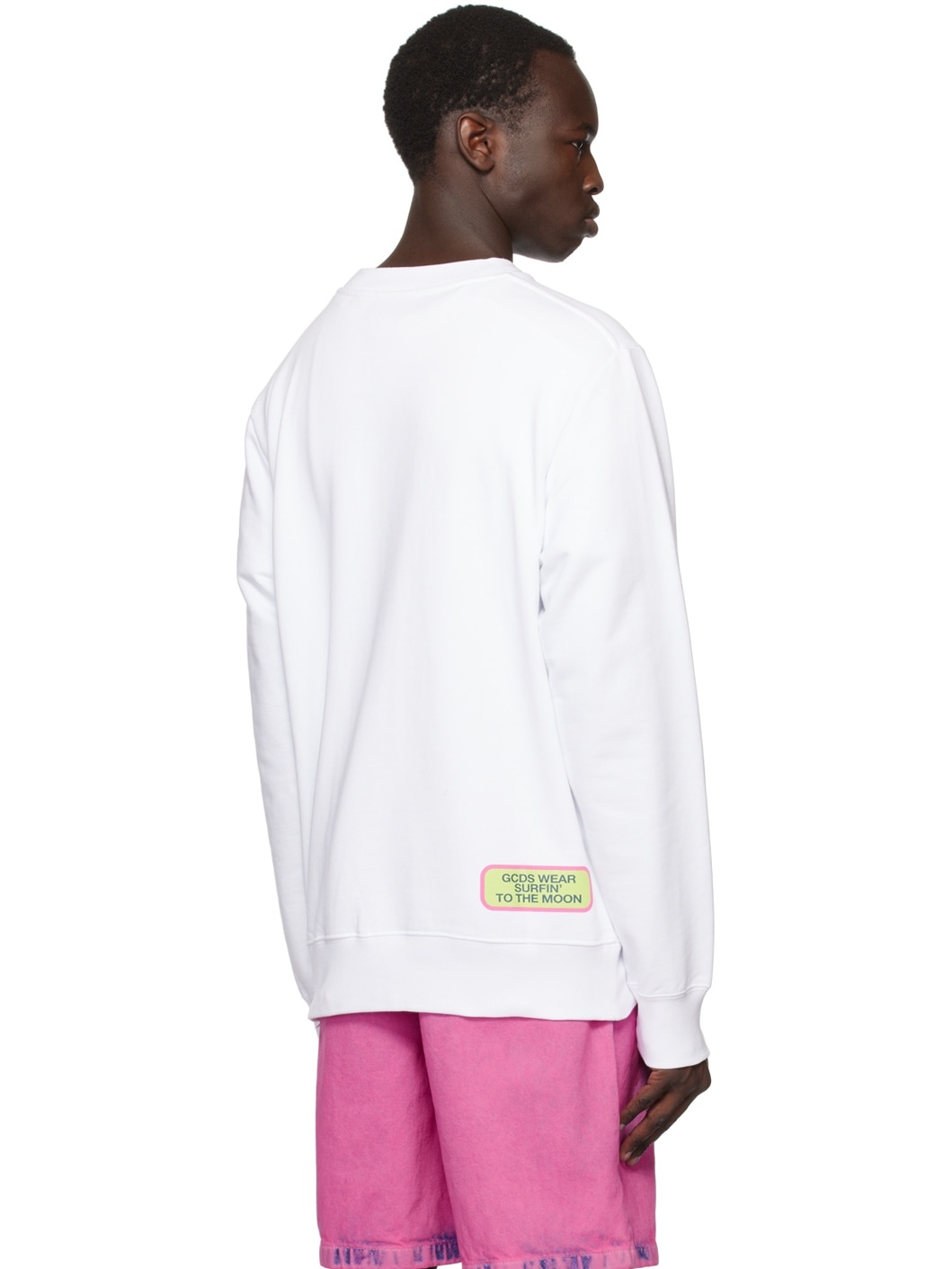 White Surfing Wirdo Sweatshirt - 3