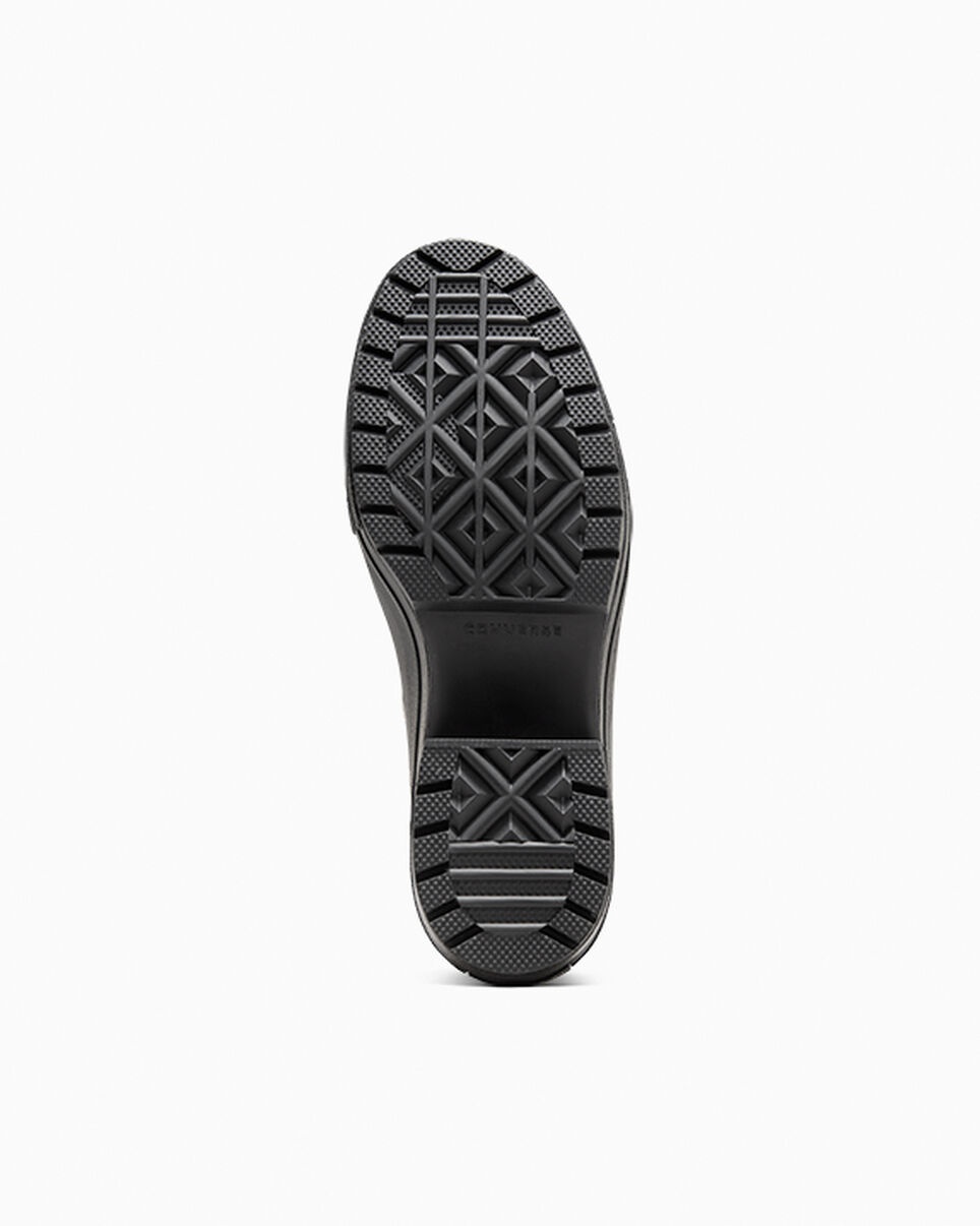 Chuck 70 De Luxe Heel Platform Leather - 3