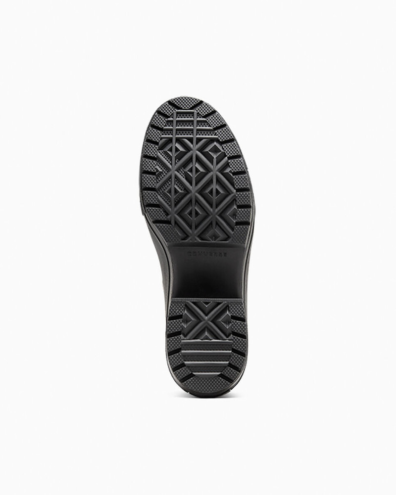 Chuck 70 De Luxe Heel Platform Leather 3