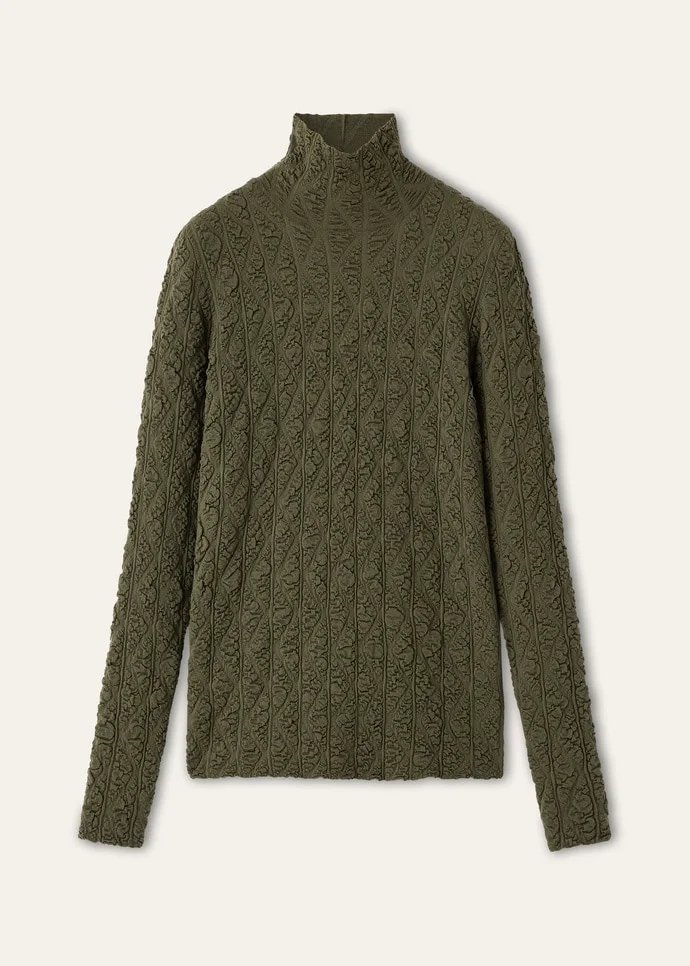 Lavender Turtleneck - 1