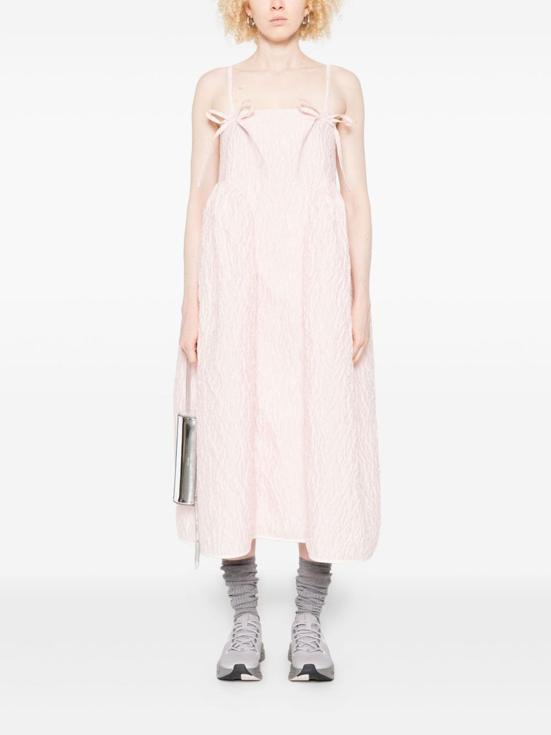 CECILIE BAHNSEN Ambra bow-detail midi dress outlook