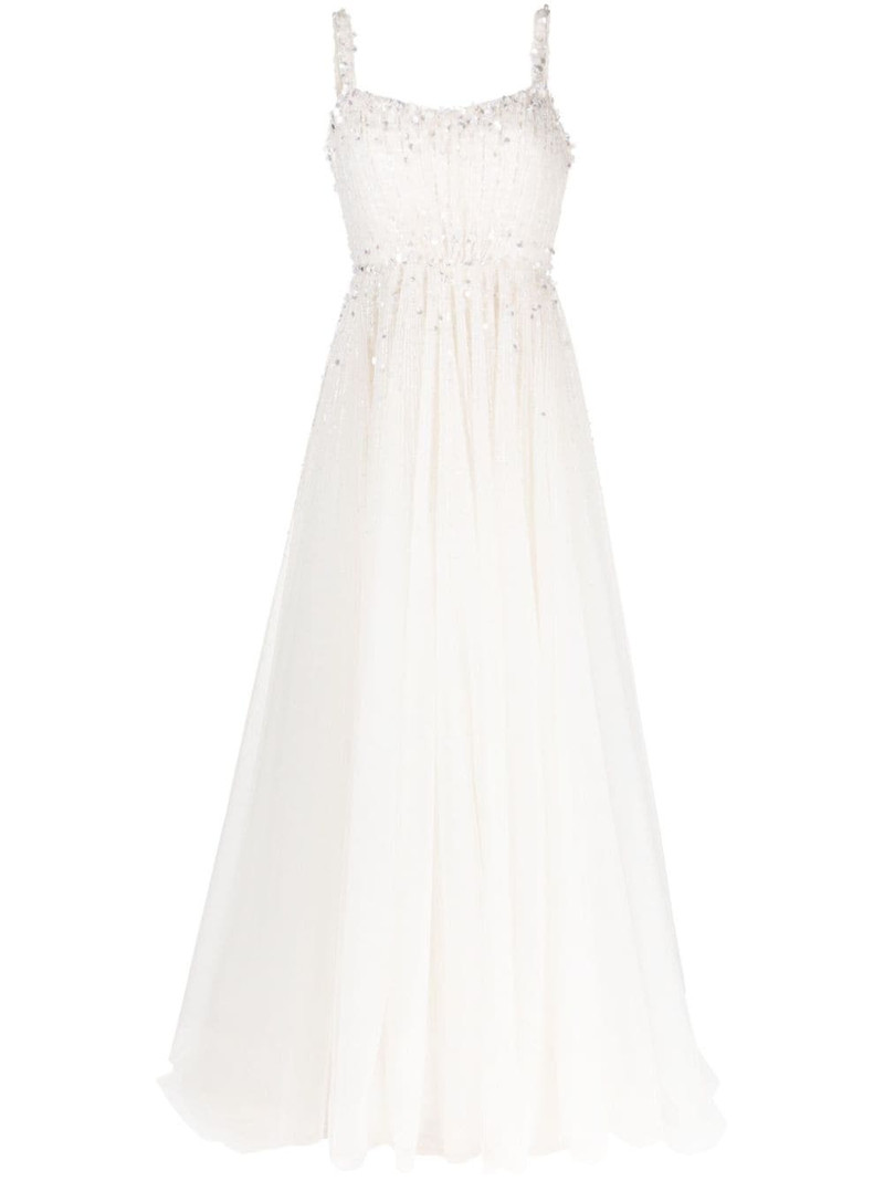 Astrid embellished-tulle bridal gown 1