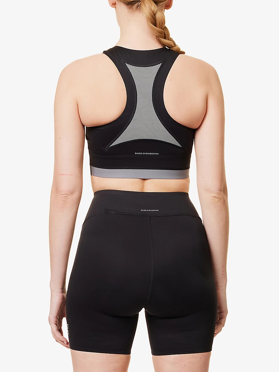 Train 2-in-1 Stretch-Woven Sports Bra - 4