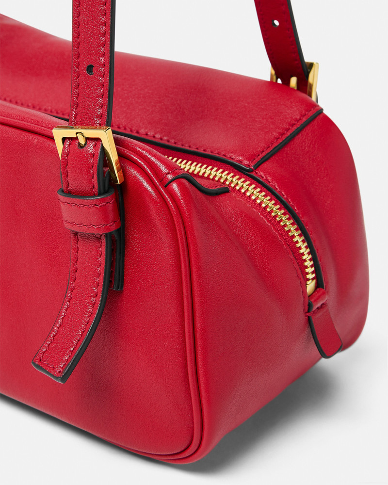 VERSACE Versace Tag Nappa Bowling Bag outlook