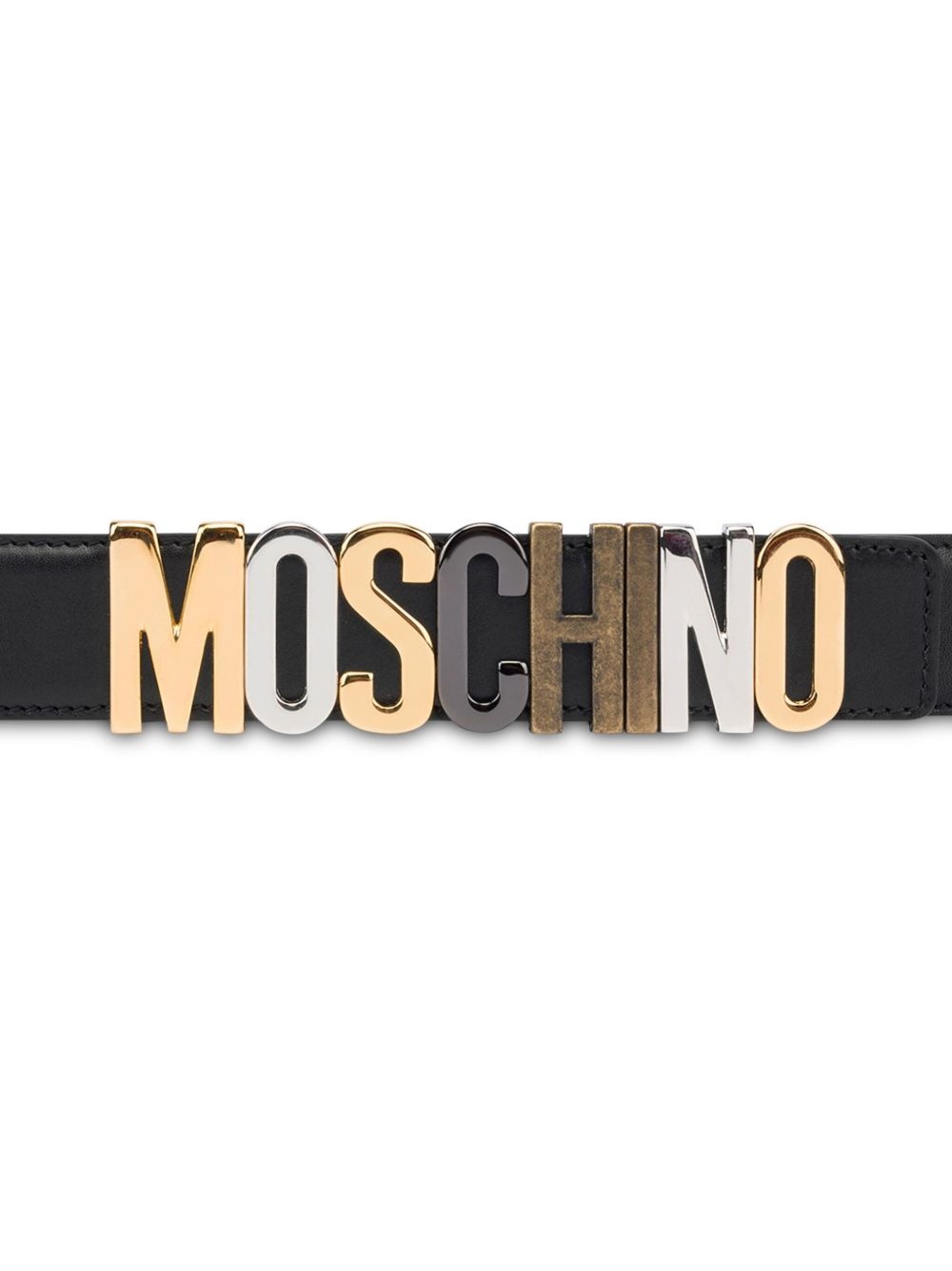 logo-lettering belt - 2