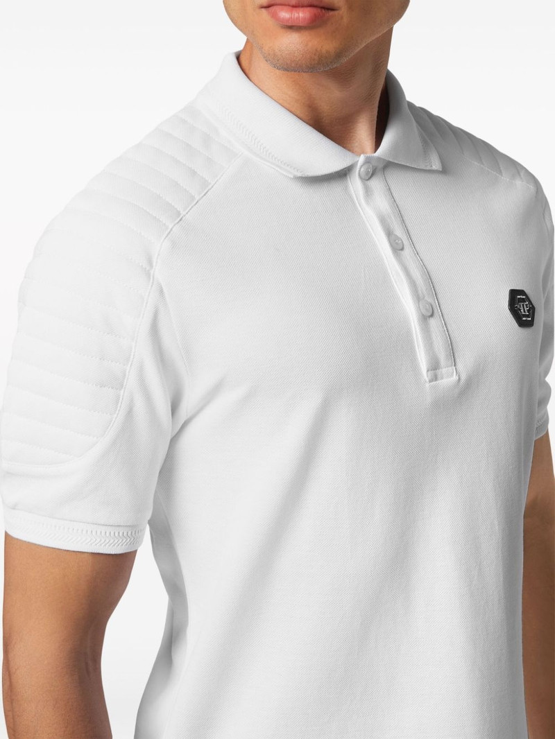 logo-appliquÃ© polo shirt 4