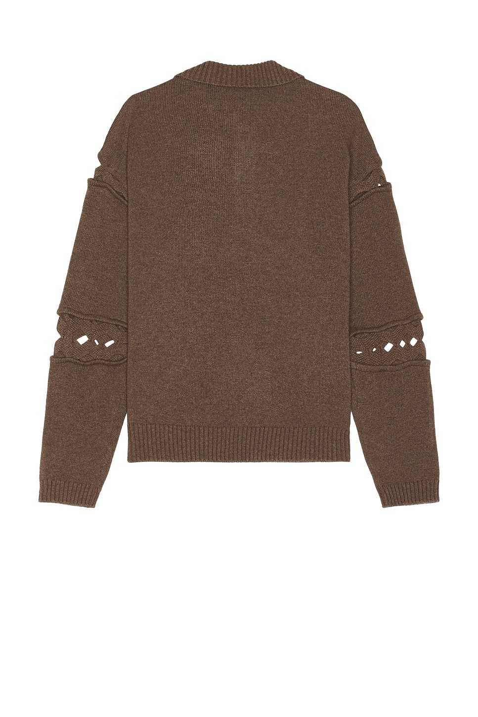 Cut Out Polo Sweater - 2
