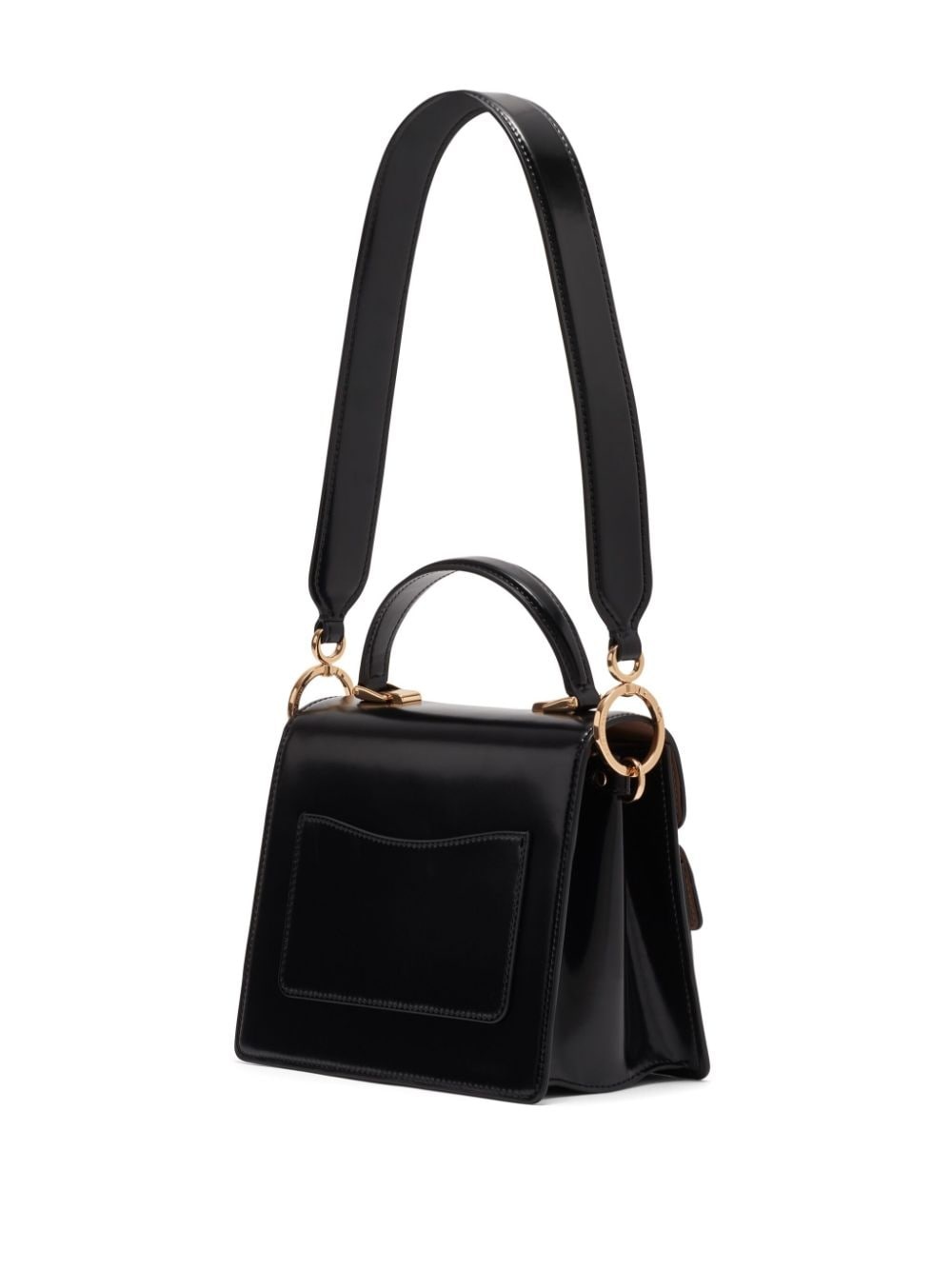 Uptown leather tote bag - 4