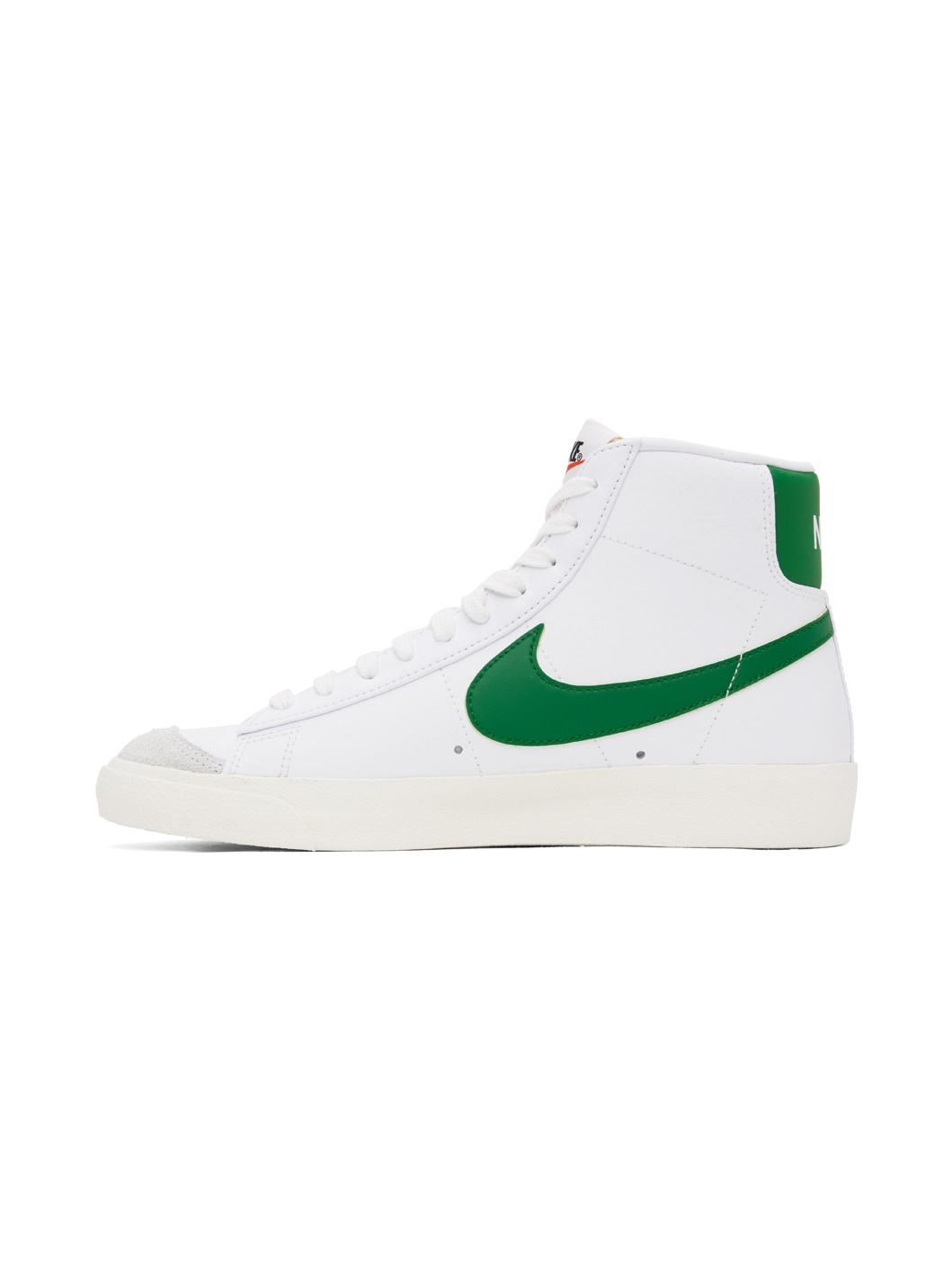 White & Green Blazer Mid '77 Vintage Sneakers - 3