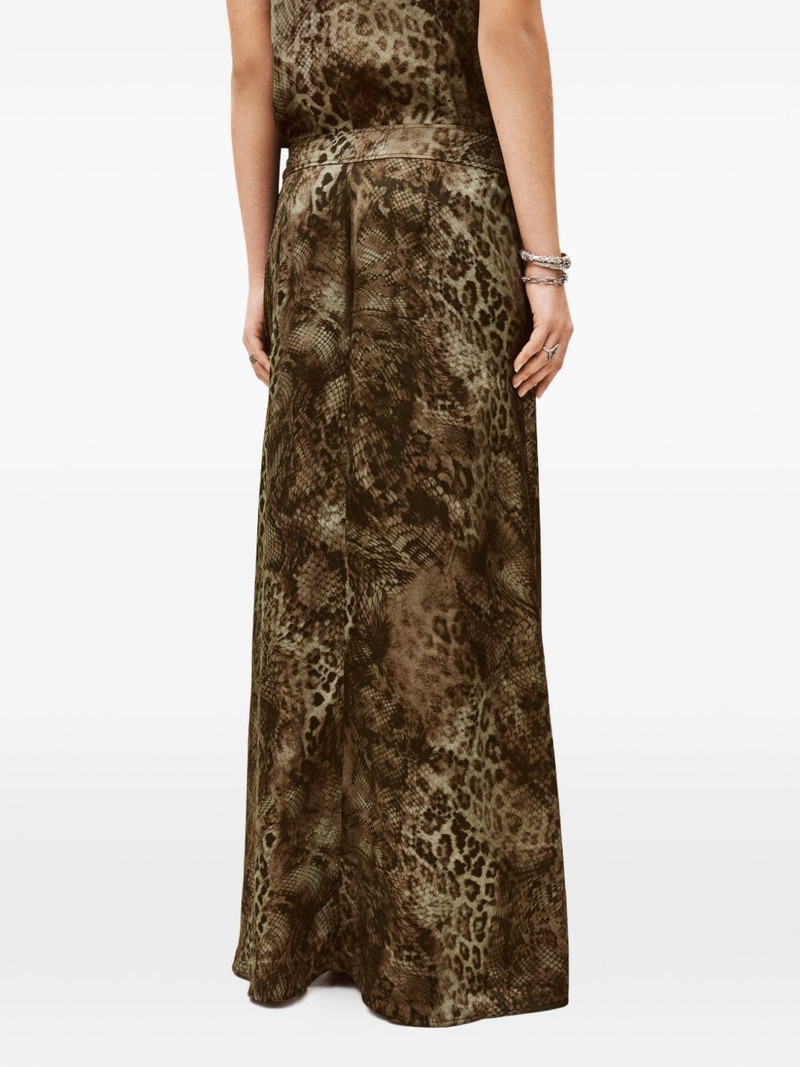 Ciria animal print skirt 4