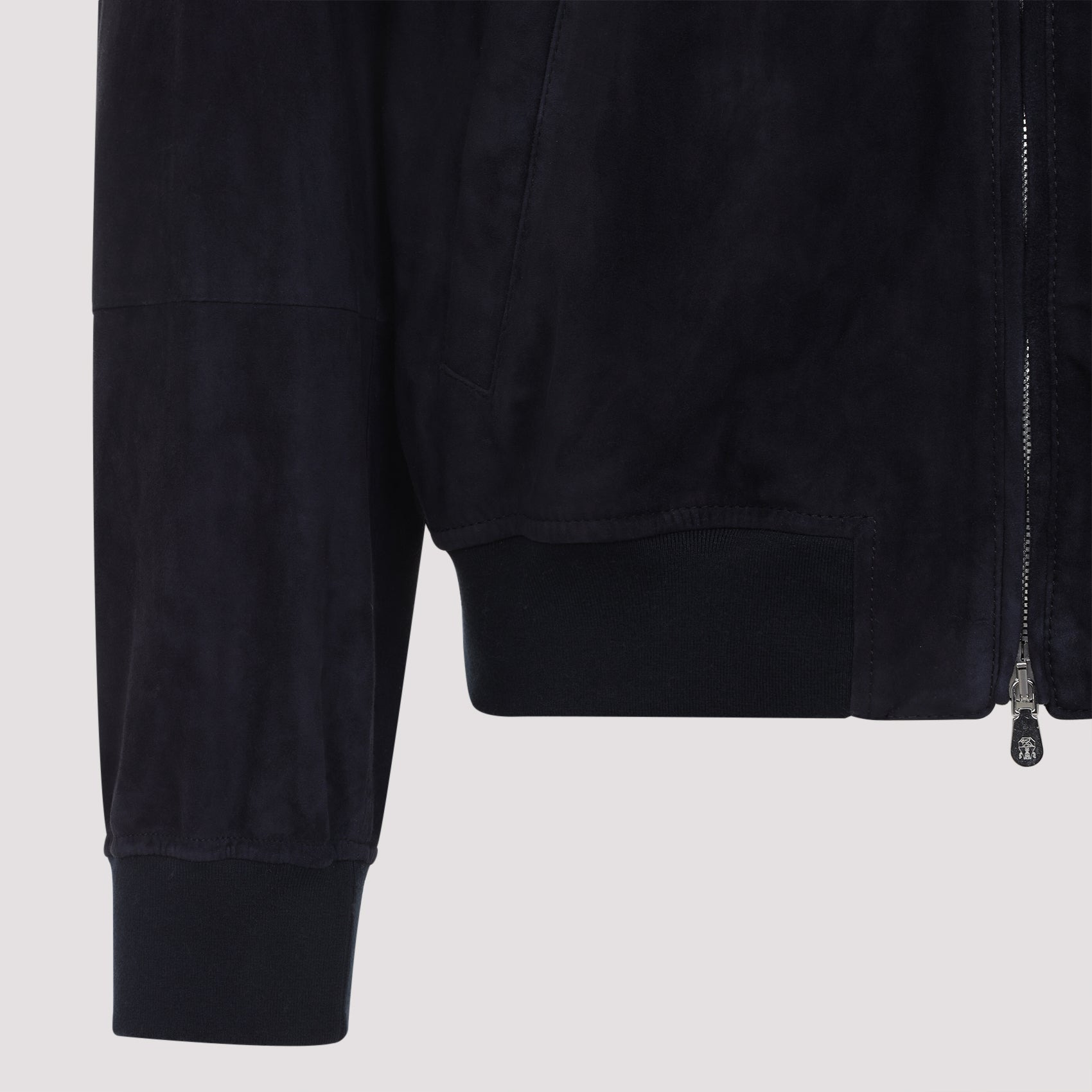 Brunello Cucinelli Suede Leather Jacket Men - 3