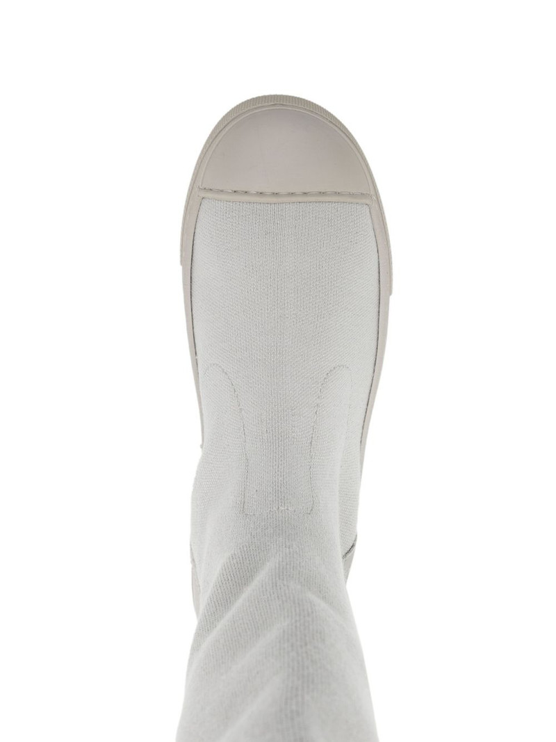 thigh-high canvas boots 4