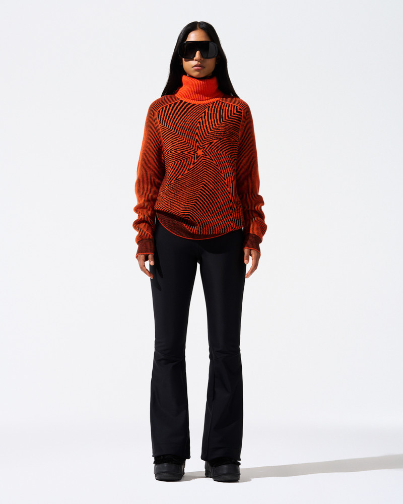 Star Merino Wool Turtleneck Sweater 6