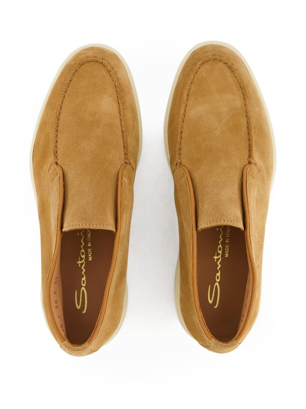 suede slip-on boots - 5
