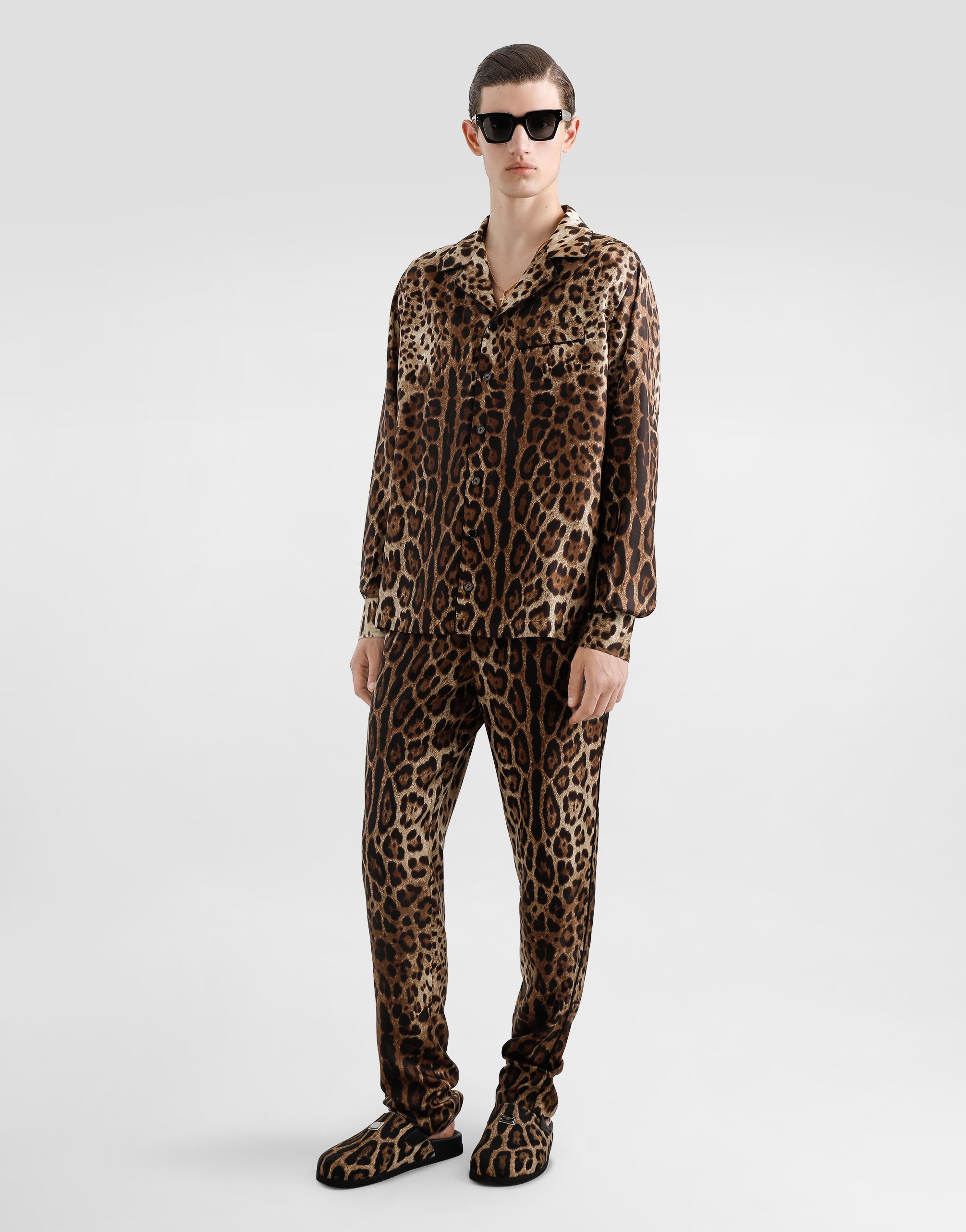 Silk pajama pants - 2