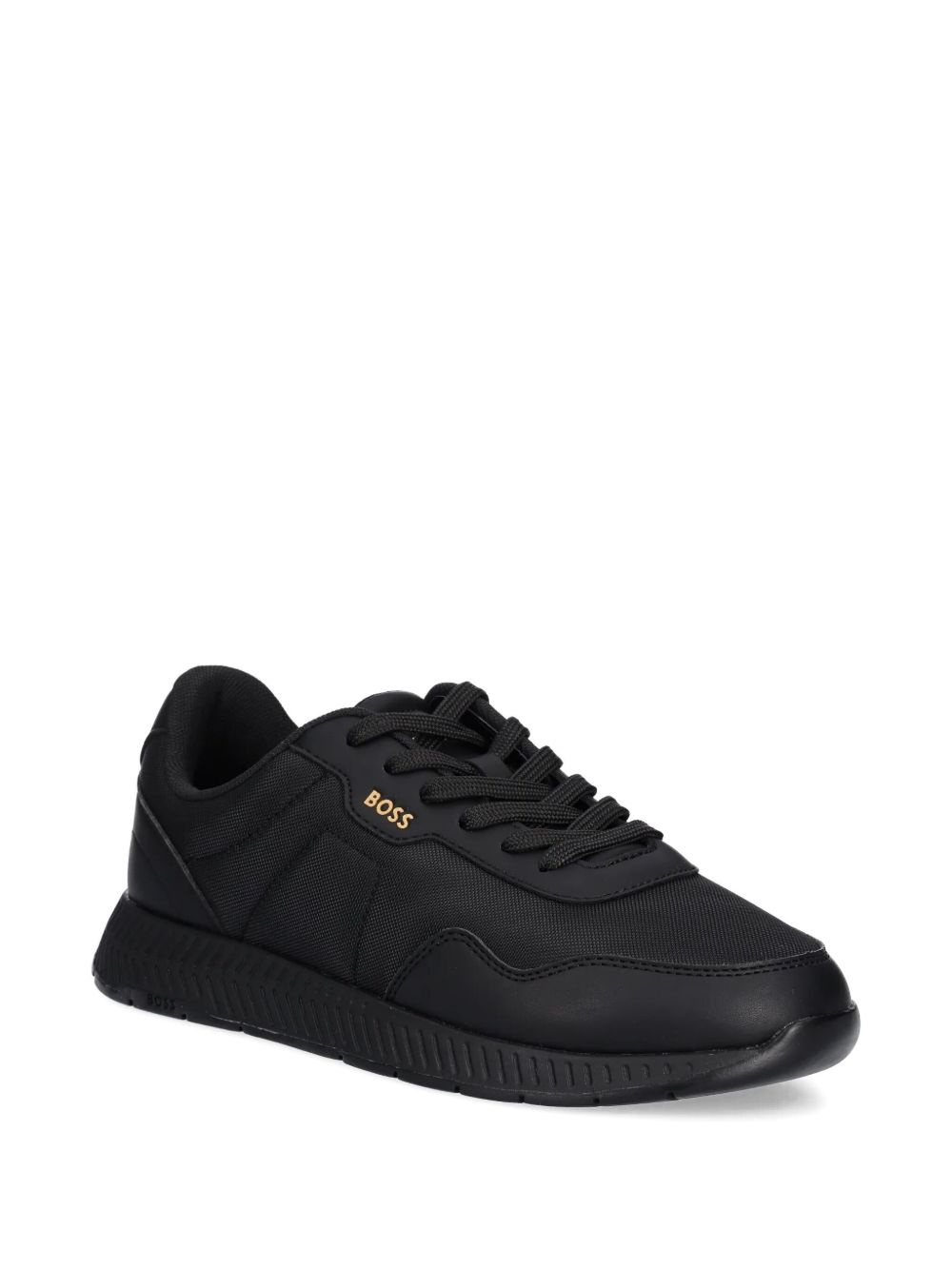 Titanium lace-up sneakers - 2