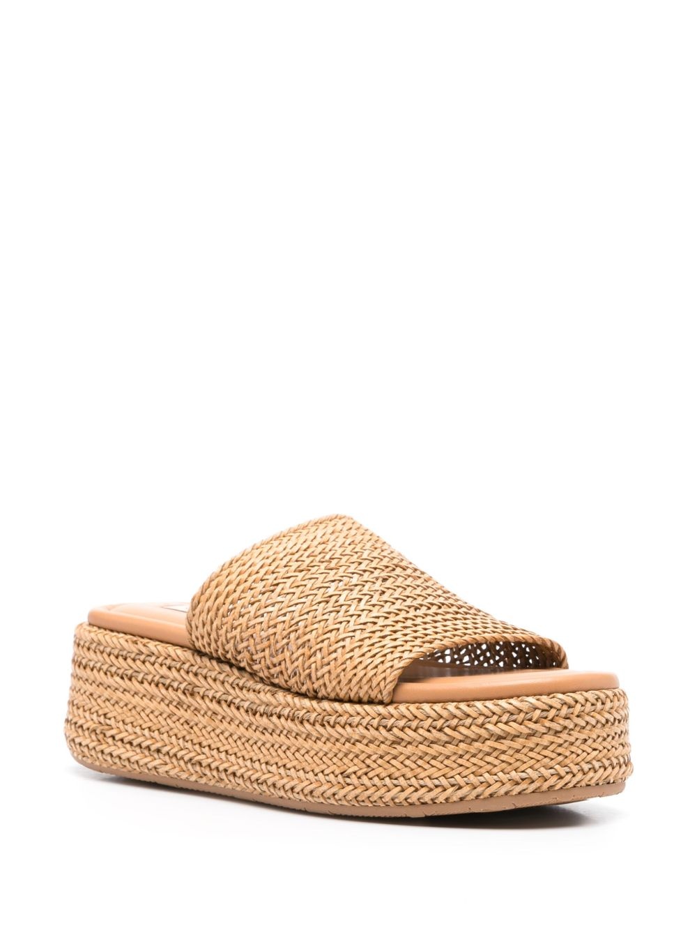65mm interwoven-design sandals - 2