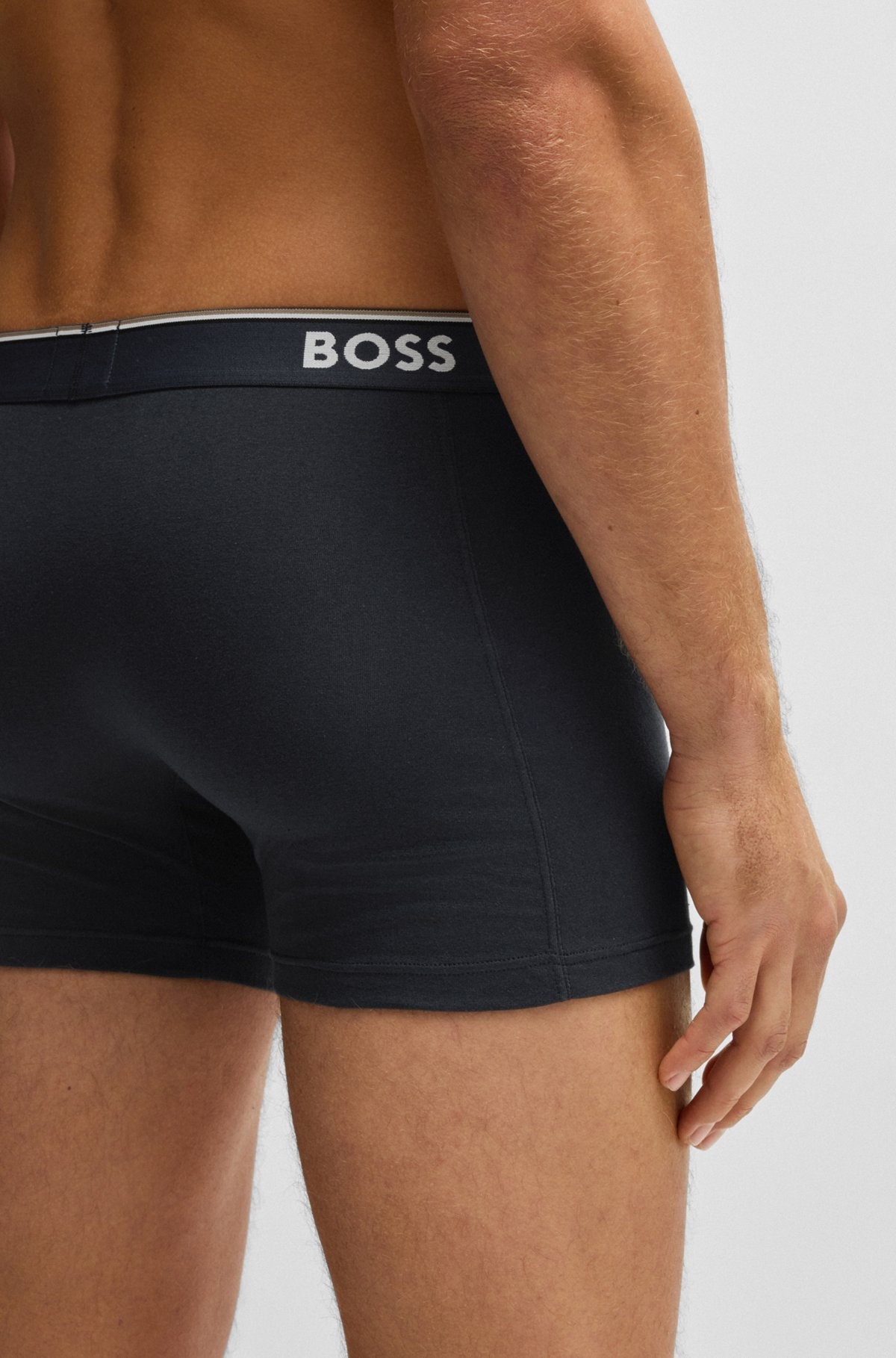 THREE-PACK OF STRETCH COTTON BOXER BRIEFS - 5