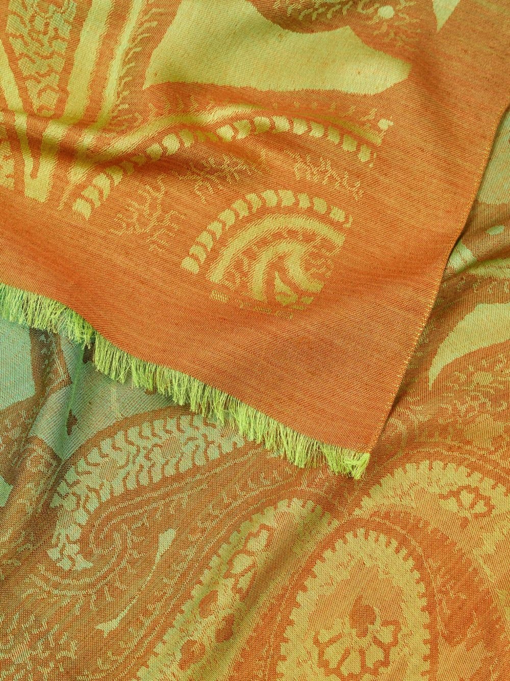 graphic-print scarf - 2