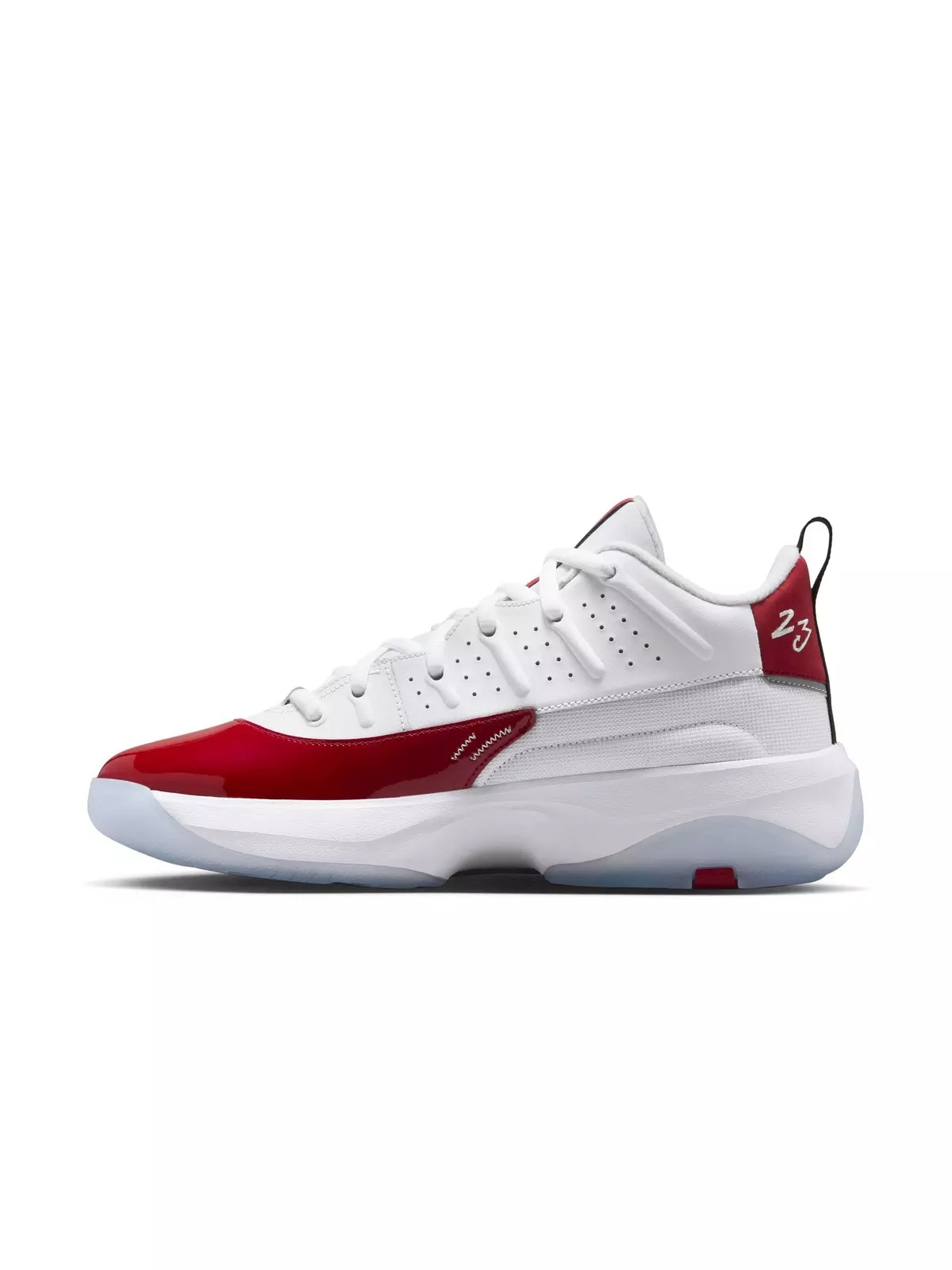 Max Aura 7 "White/Gym Red/Black" Men's Shoe - 4