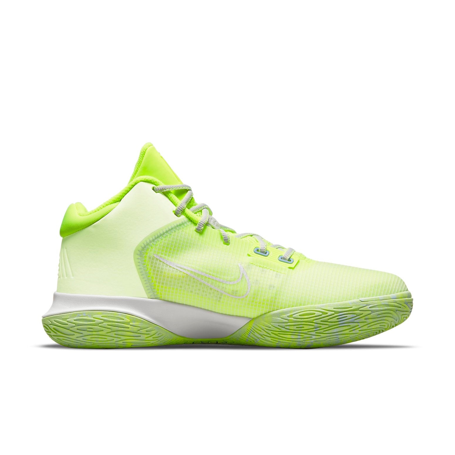 Nike Kyrie Flytrap 4 EP 'Fluorescent Yellow Aluminum Blue Grey' CT1973-700 - 2