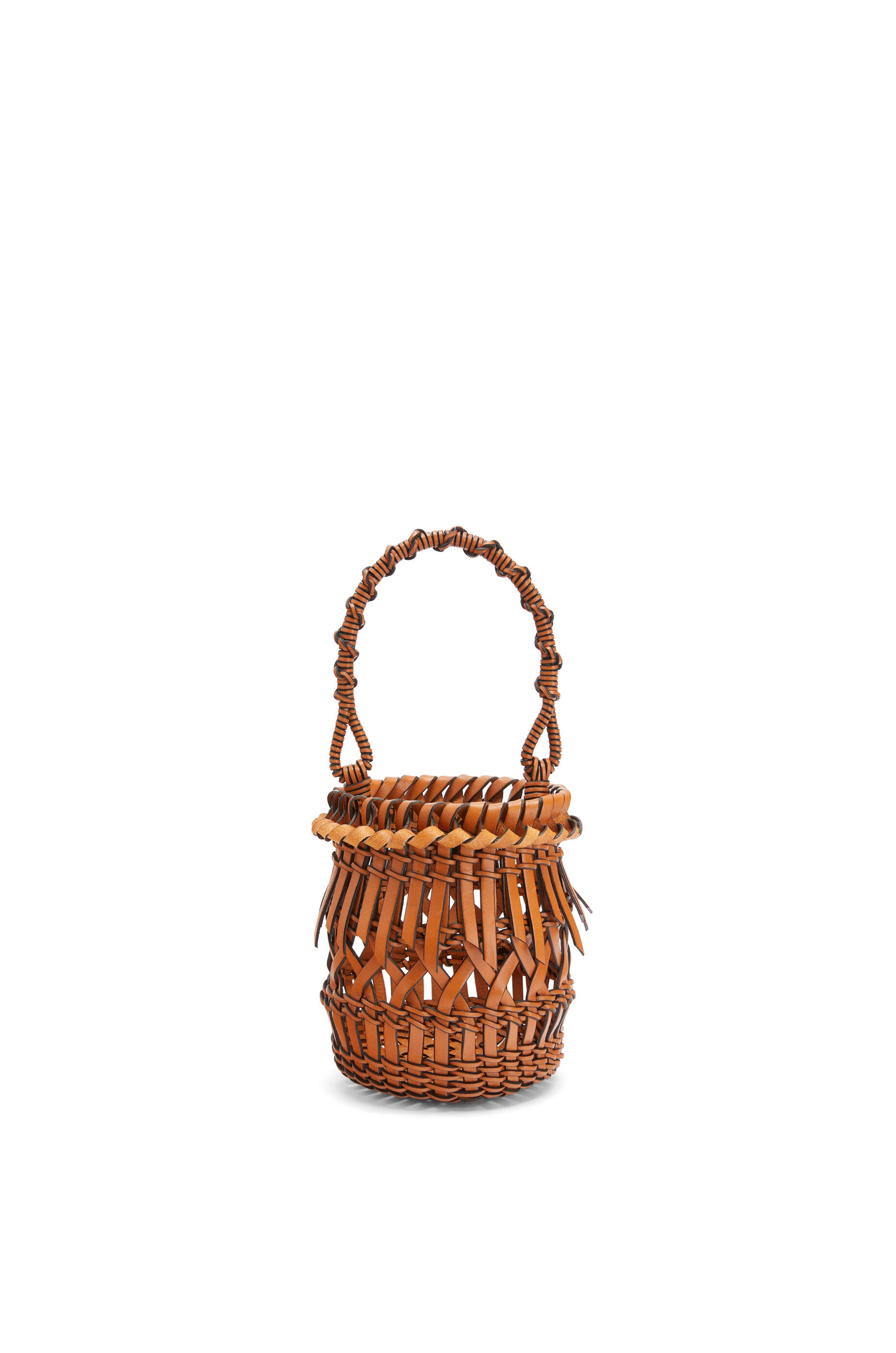 Small Fringes Bucket bag in calfskin - 2