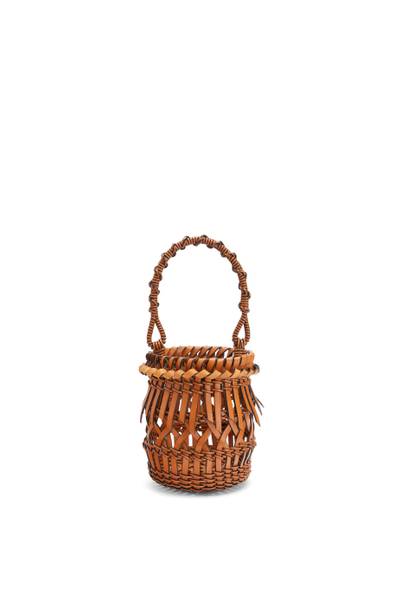 Loewe Small Fringes Bucket bag in calfskin outlook