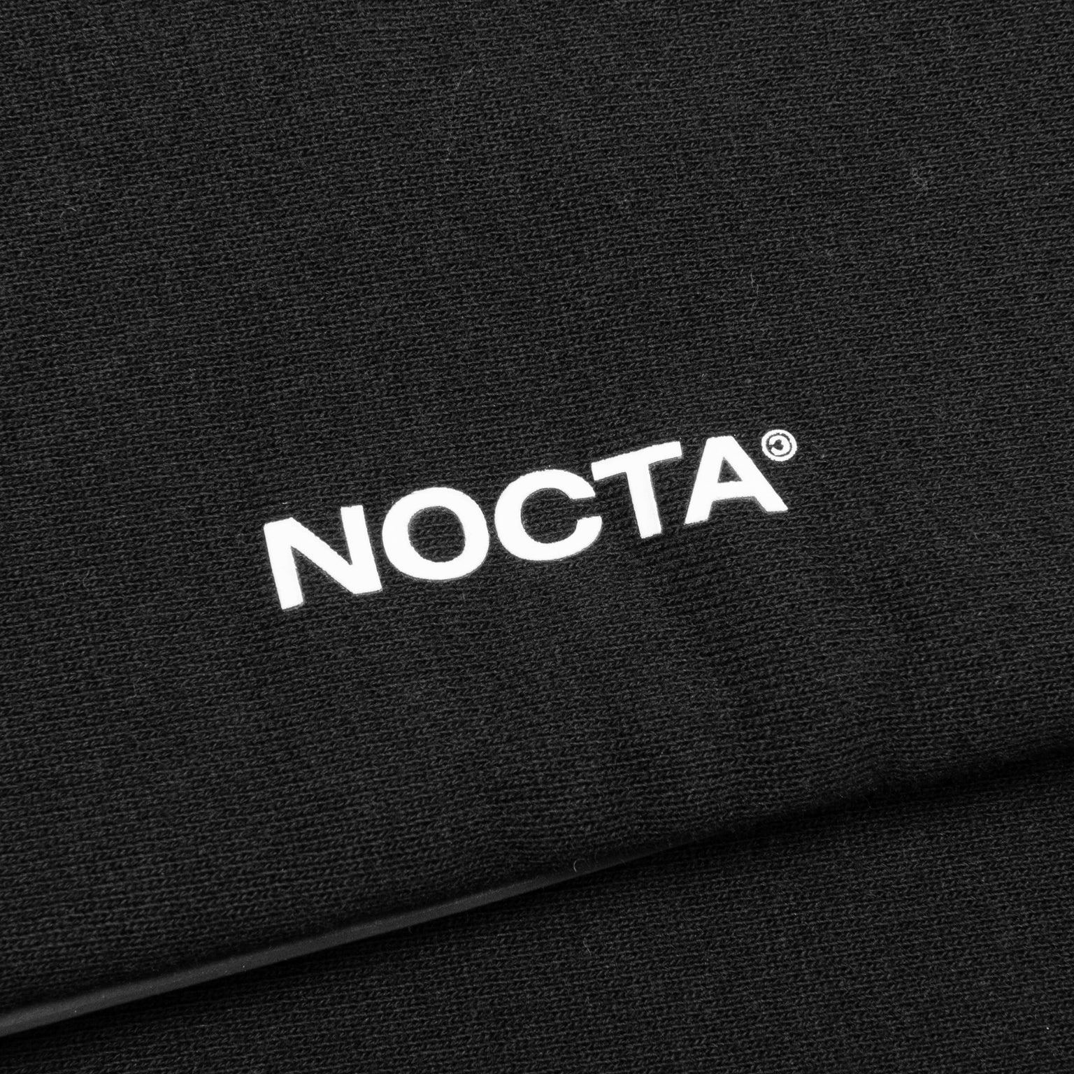 NIKE X NOCTA FLEECE CS PANTS -BLACK/WHITE - 4