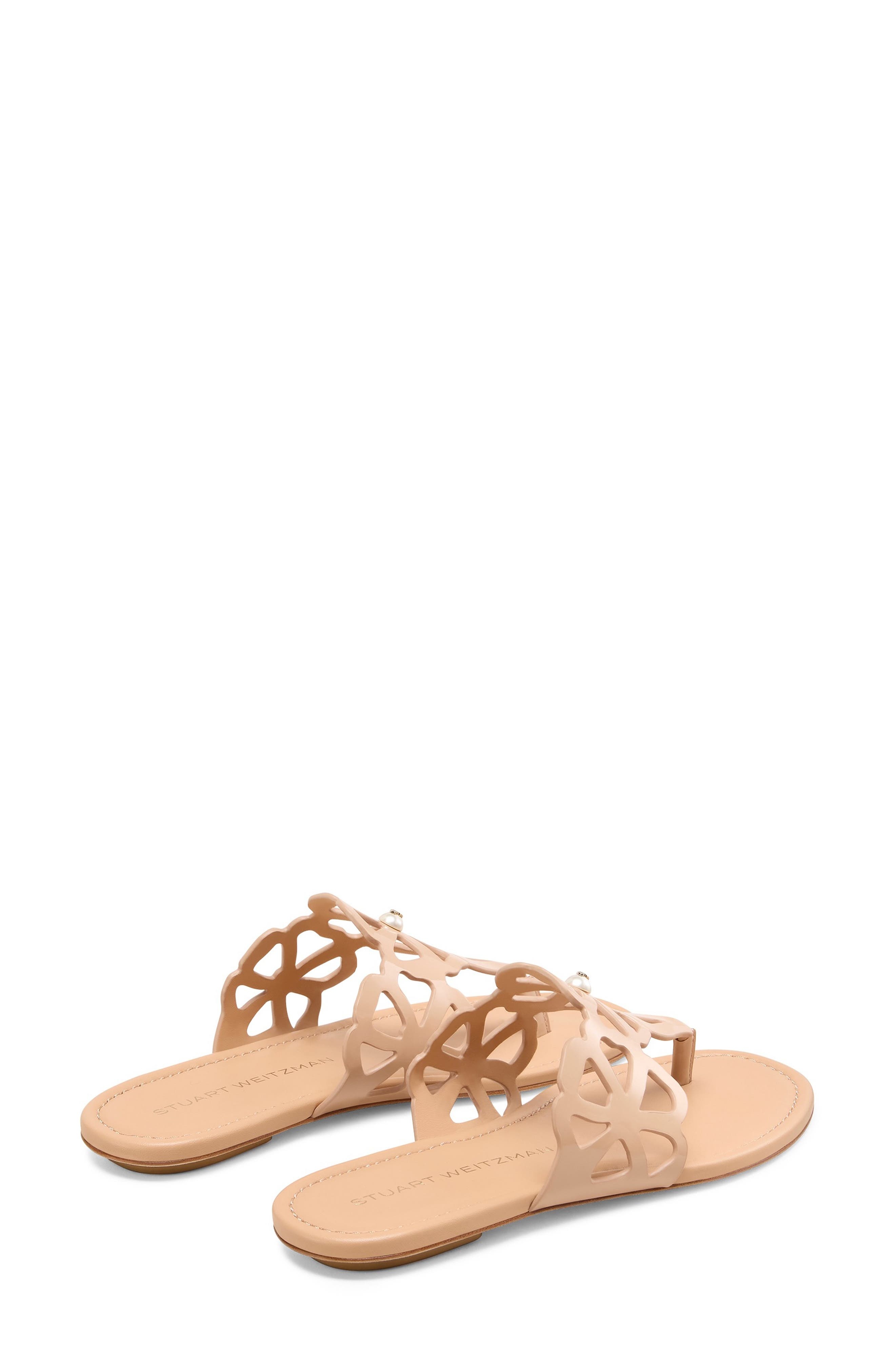 Stuart Weitzman Jasmine Cutout Sandal in Adobe at Nordstrom - 2