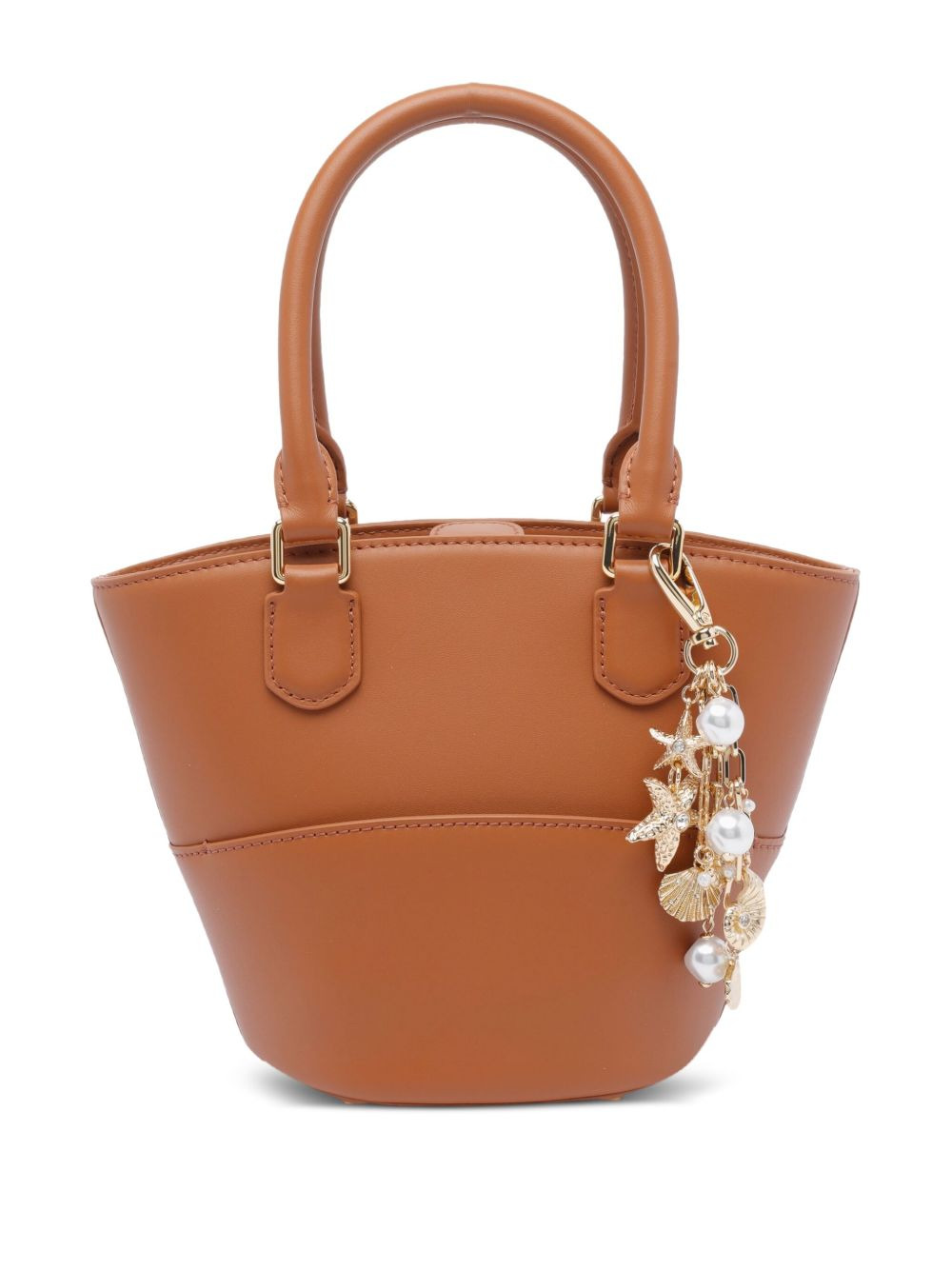 small leather bucket bag - 1