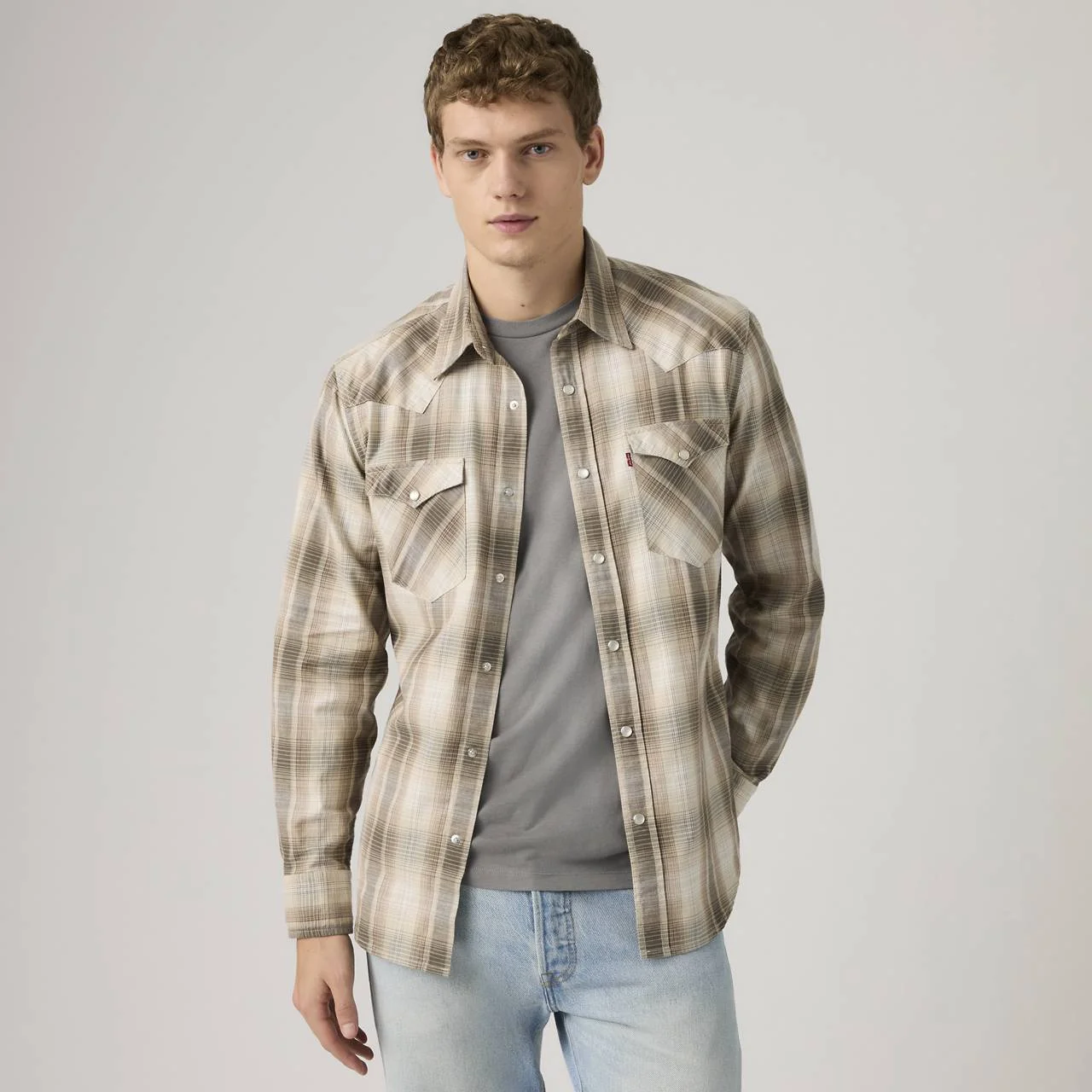 CLASSIC WESTERN STANDARD FIT SHIRT - 1