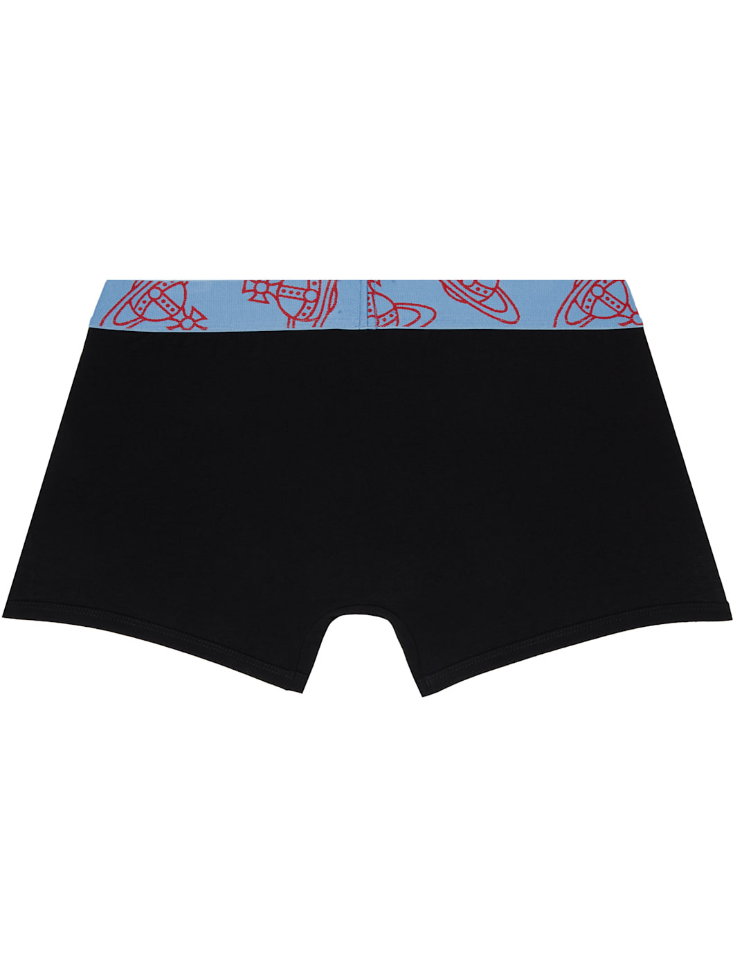 Two-Pack Black & Blue Band Boxer Briefs - 3