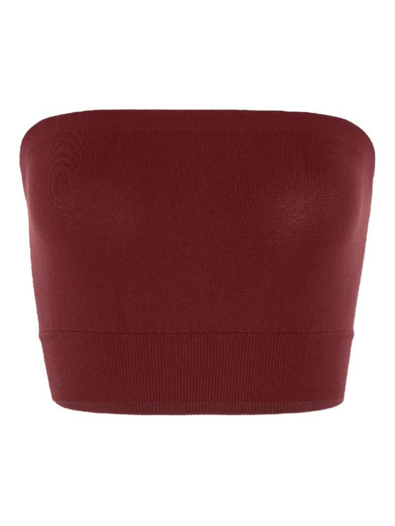 seamless strapless bandeau top 1