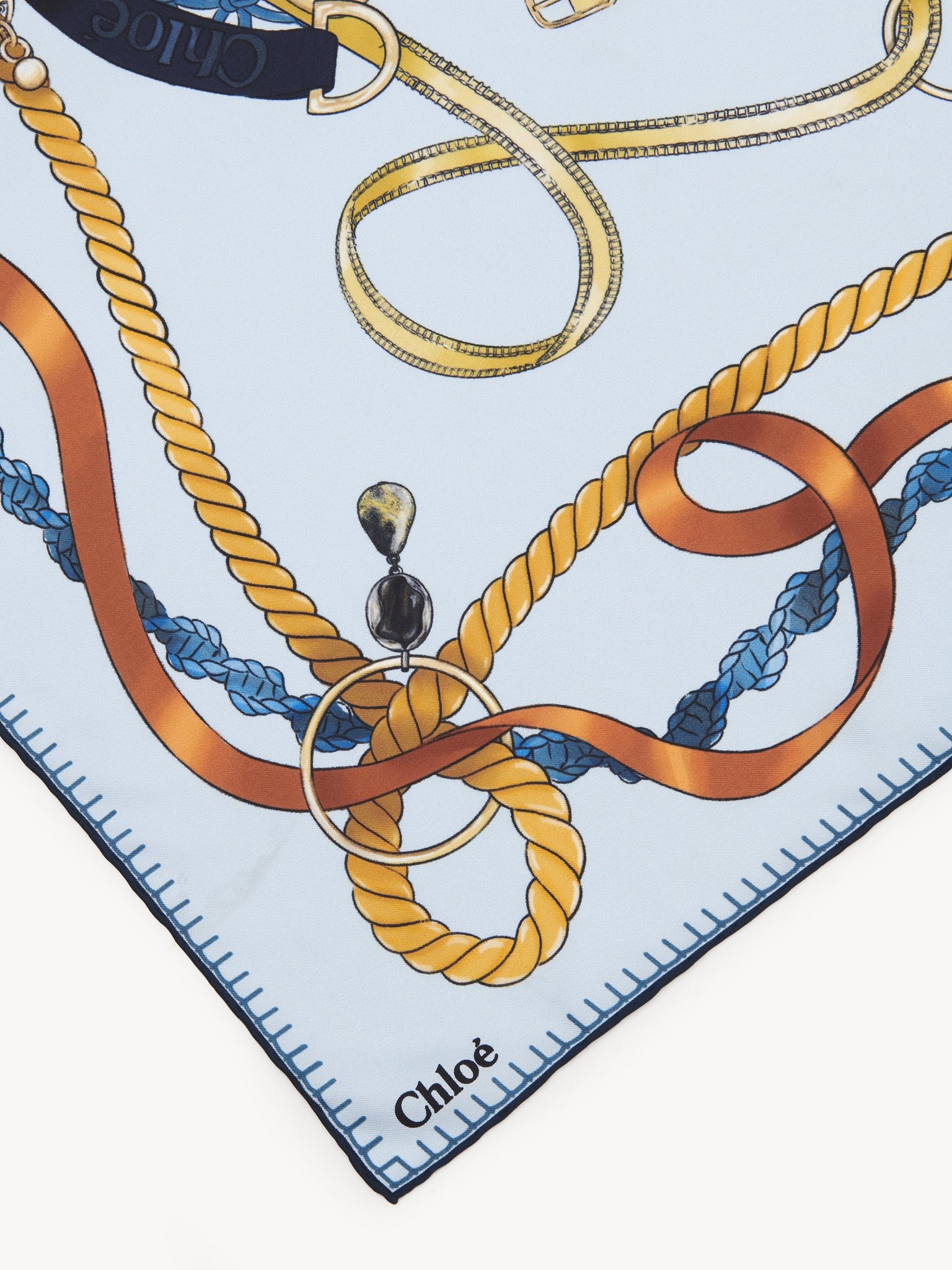 SQUARE SCARF IN SILK - 3
