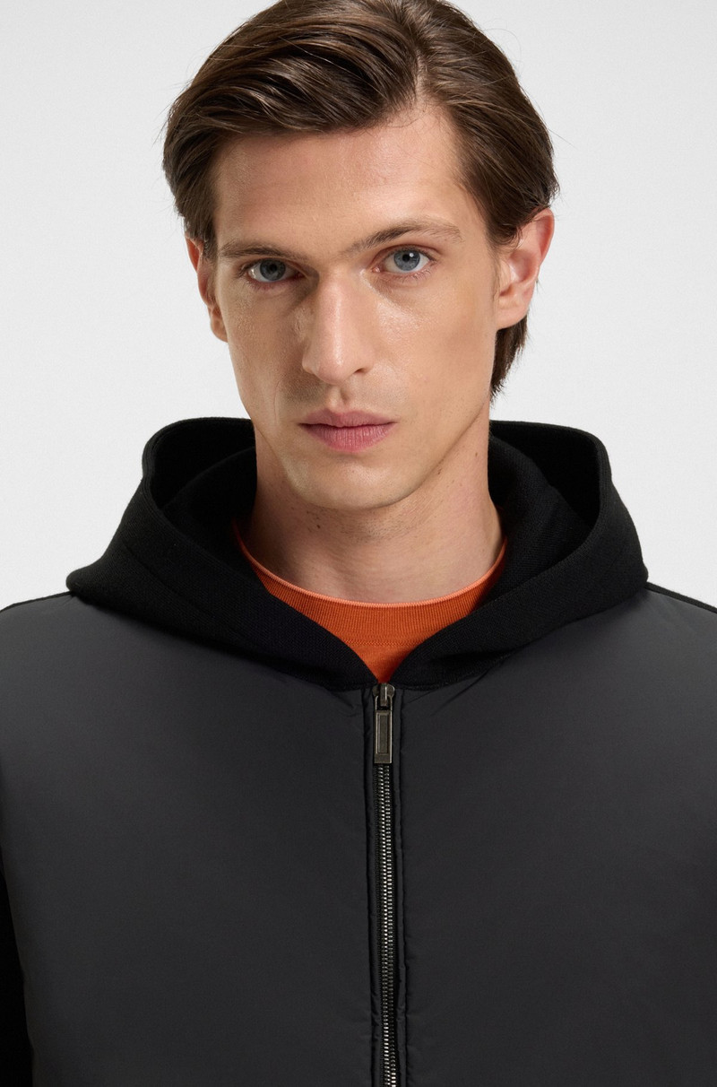 BOSS X ASTON MARTIN ZIP-UP HOODIE IN VIRGIN WOOL 3