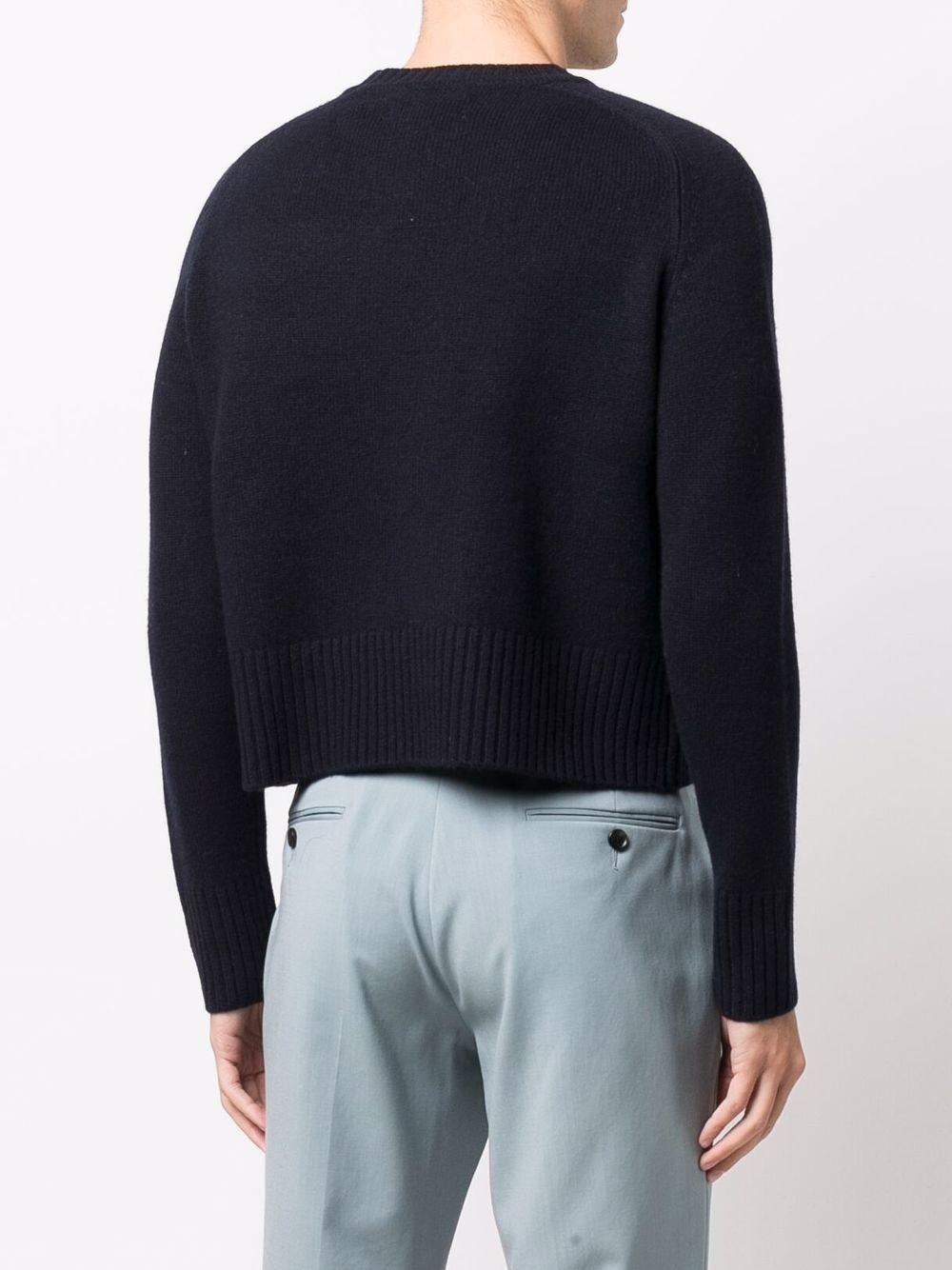 fine knit cashmere jumper - 5