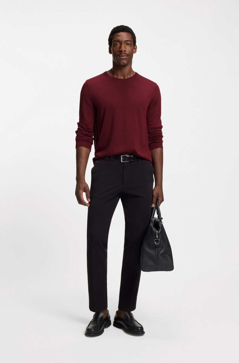 BOSS MERINO-WOOL SWEATER IN A SLIM FIT outlook