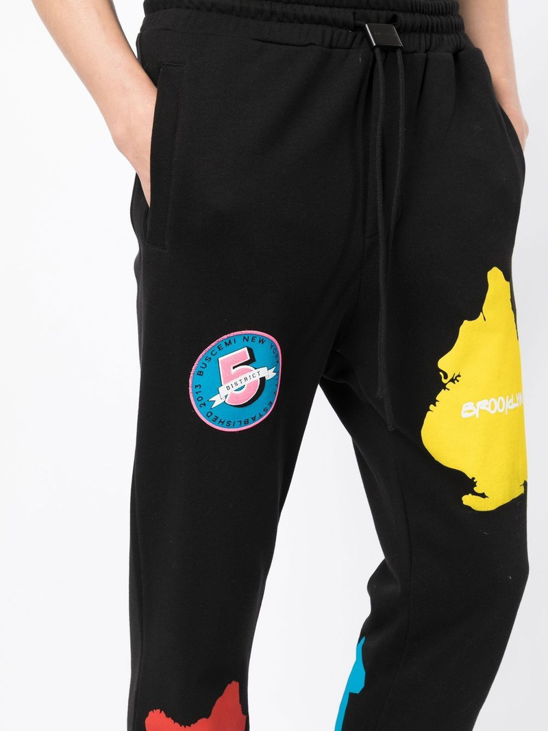 New York district-print track pants 5