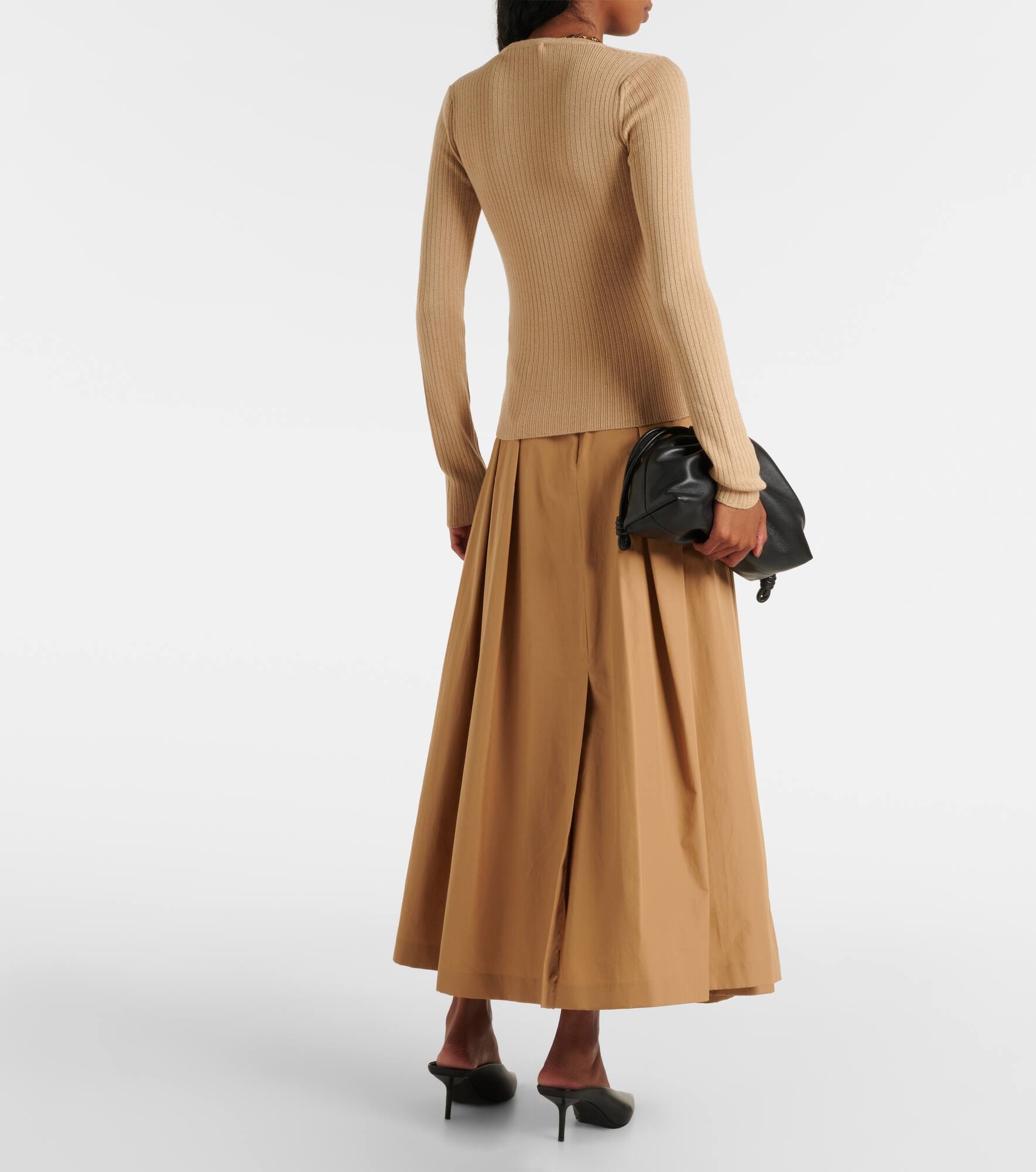 Silk and cashmere sweater - 3