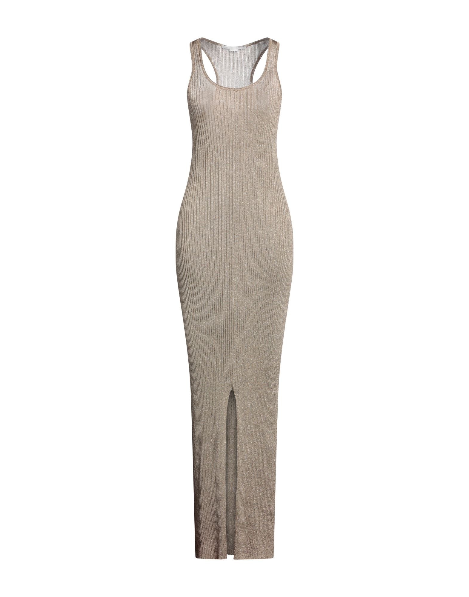 Gold Women's Long Dress - 1