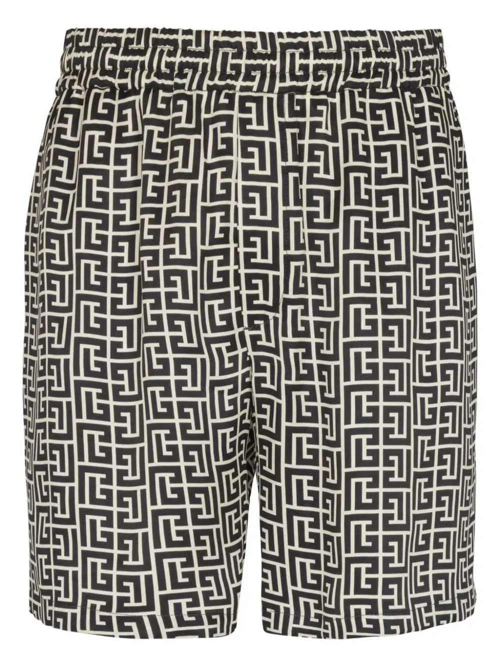 Balmain Men Monogram Shorts - 1