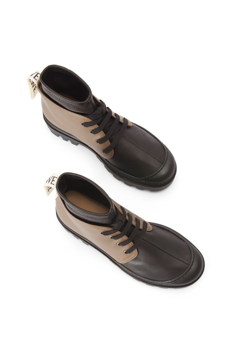 Stretch combat boot in lambskin 3